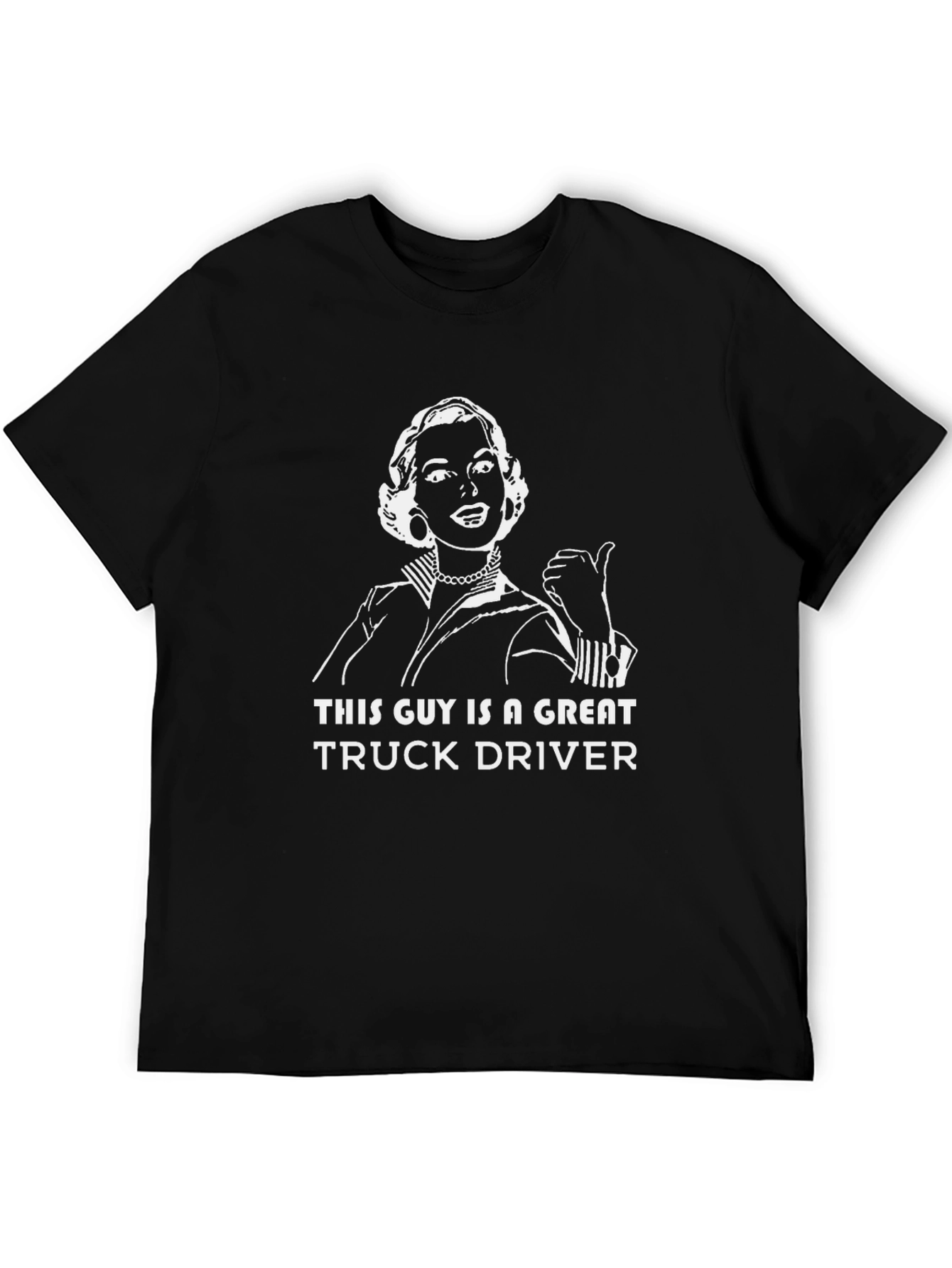 Funny Truck Driver Graphic T-Shirt