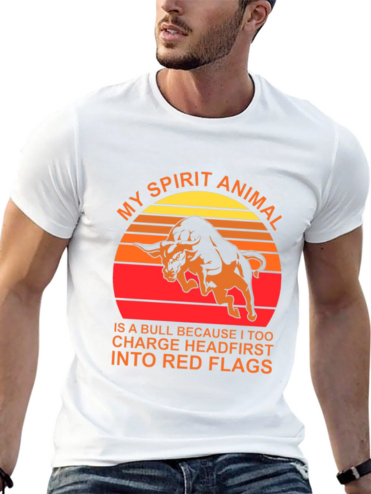 My Spirit Animal Bull T-Shirt