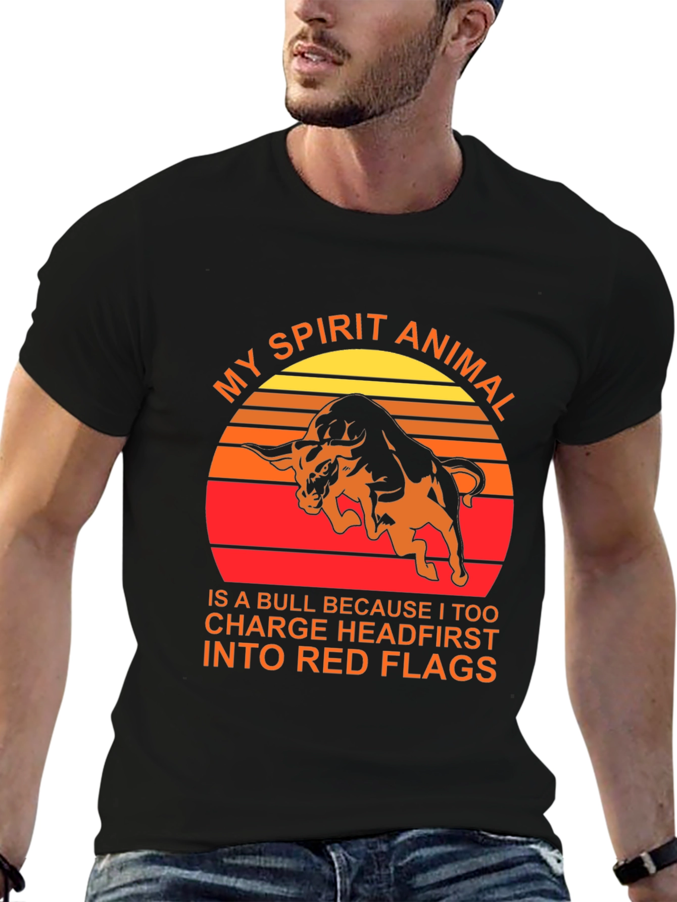 My Spirit Animal Bull T-Shirt