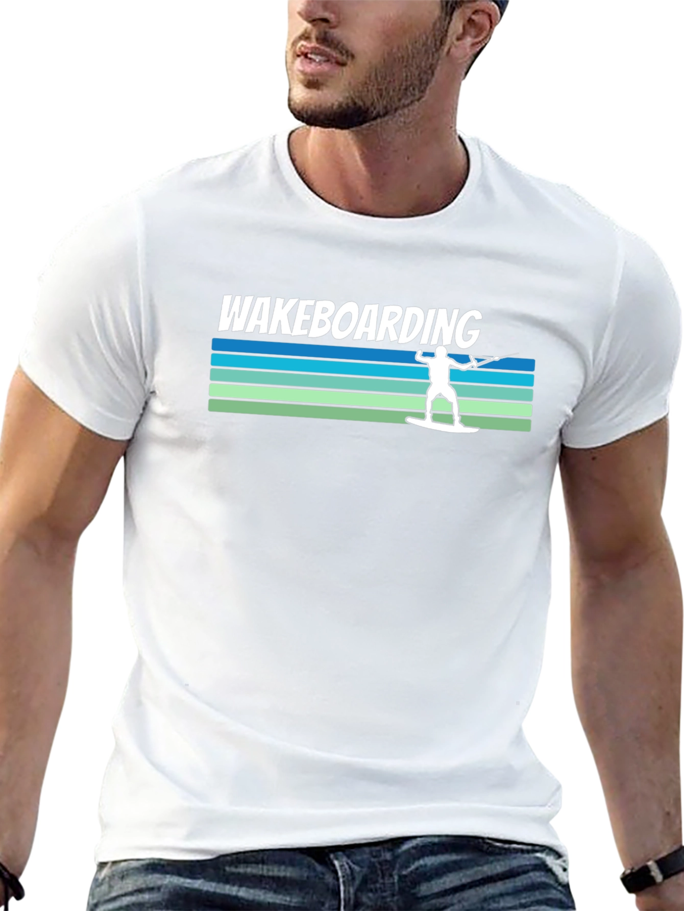 Wakeboarding T-Shirt - Water Sports Apparel