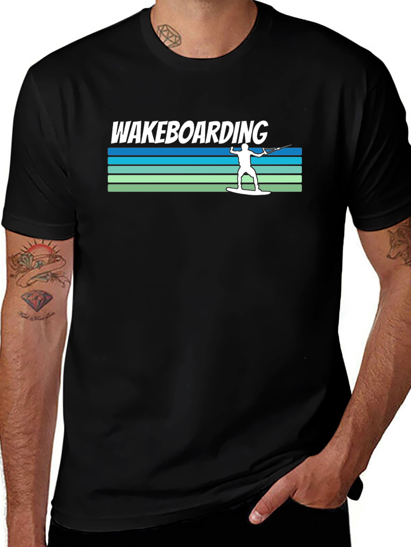 Wakeboarding T-Shirt - Water Sports Apparel