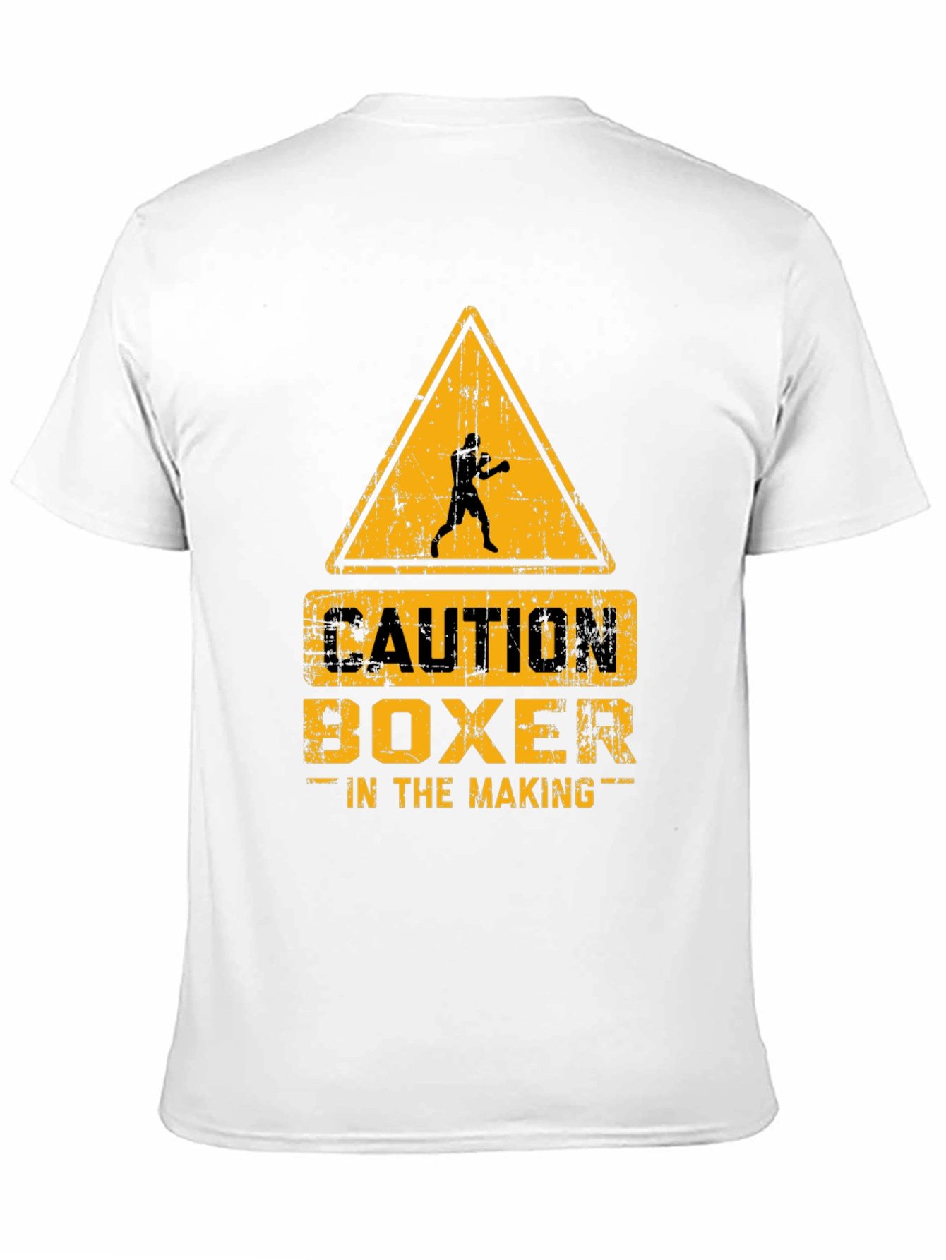 Caution Boxer in the Making Graphic T-Shirt