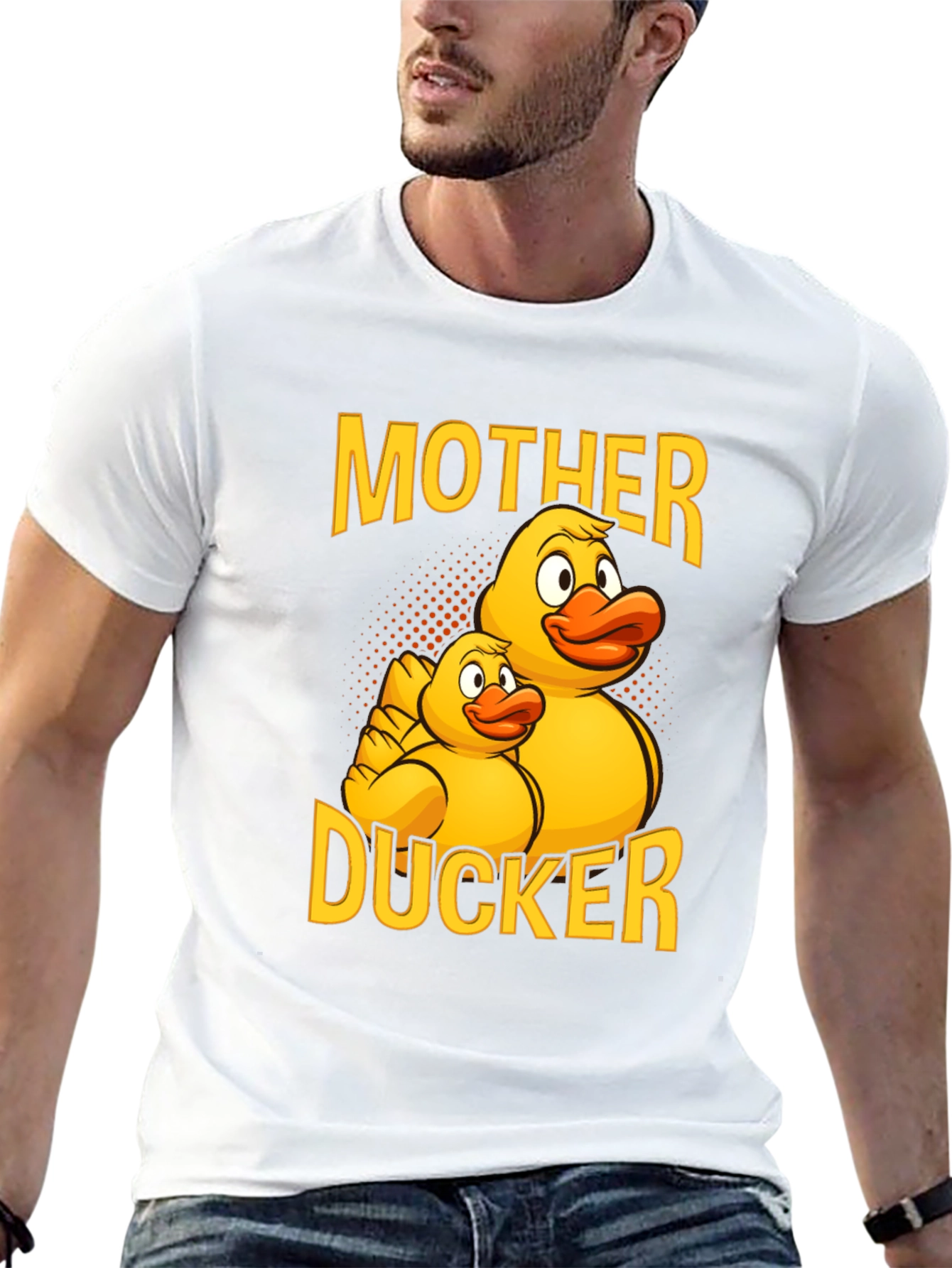 Mother Ducker T-Shirt - Cute Duck Graphic Tee