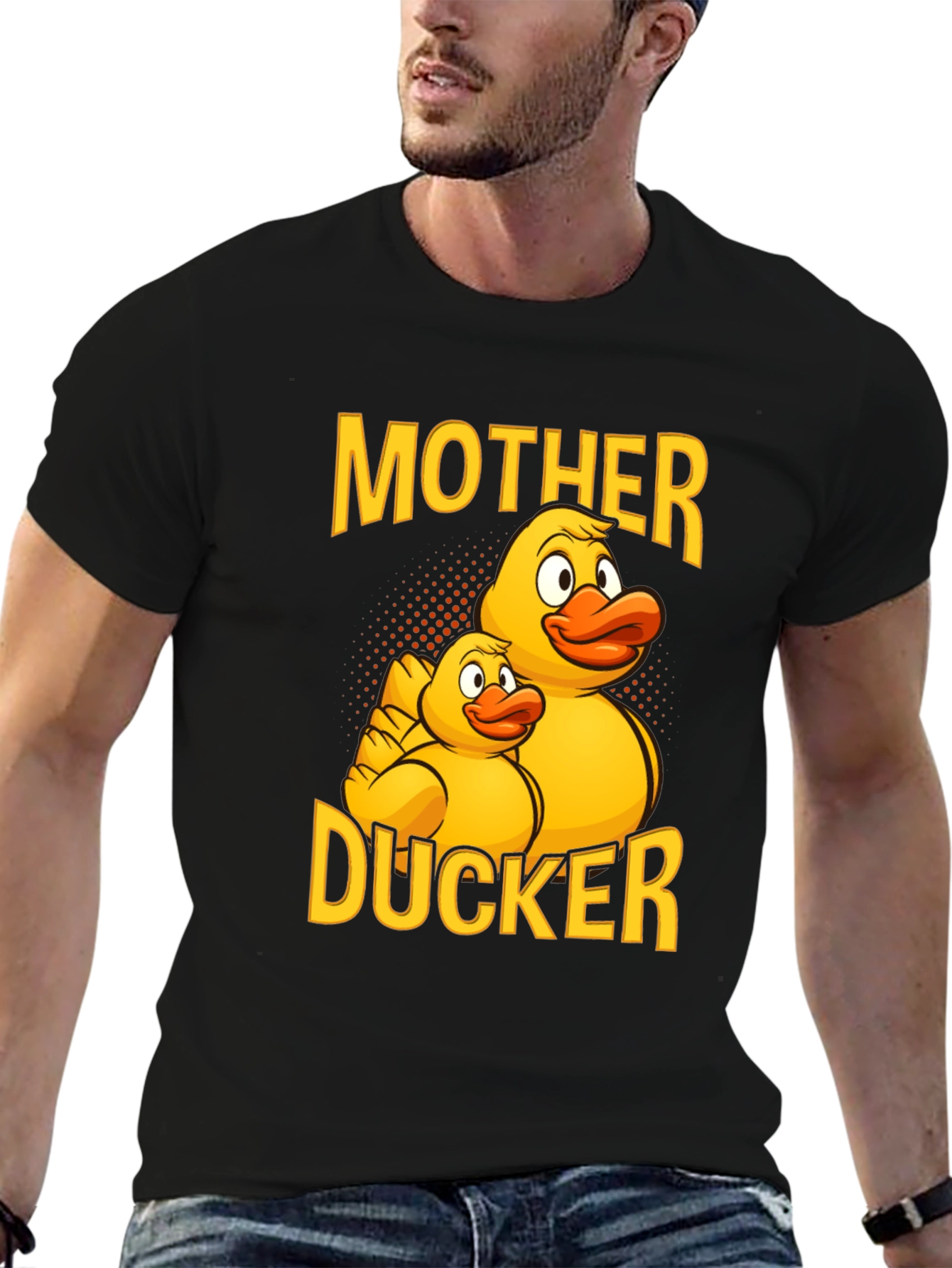 Mother Ducker T-Shirt - Cute Duck Graphic Tee