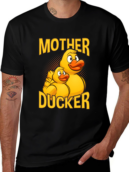 Mother Ducker T-Shirt - Cute Duck Graphic Tee