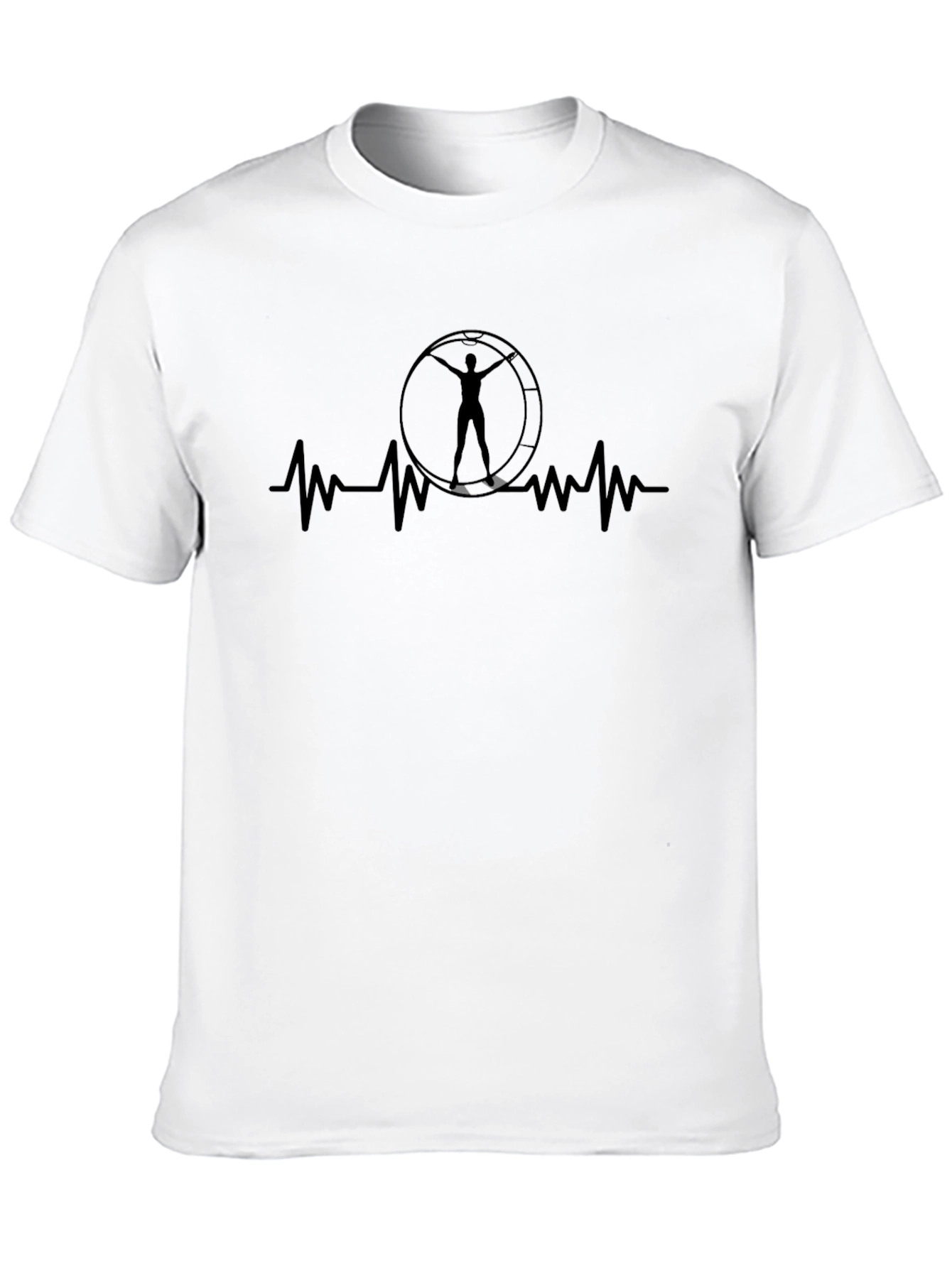 Heartbeat Hamster Wheel Tee - Unisex