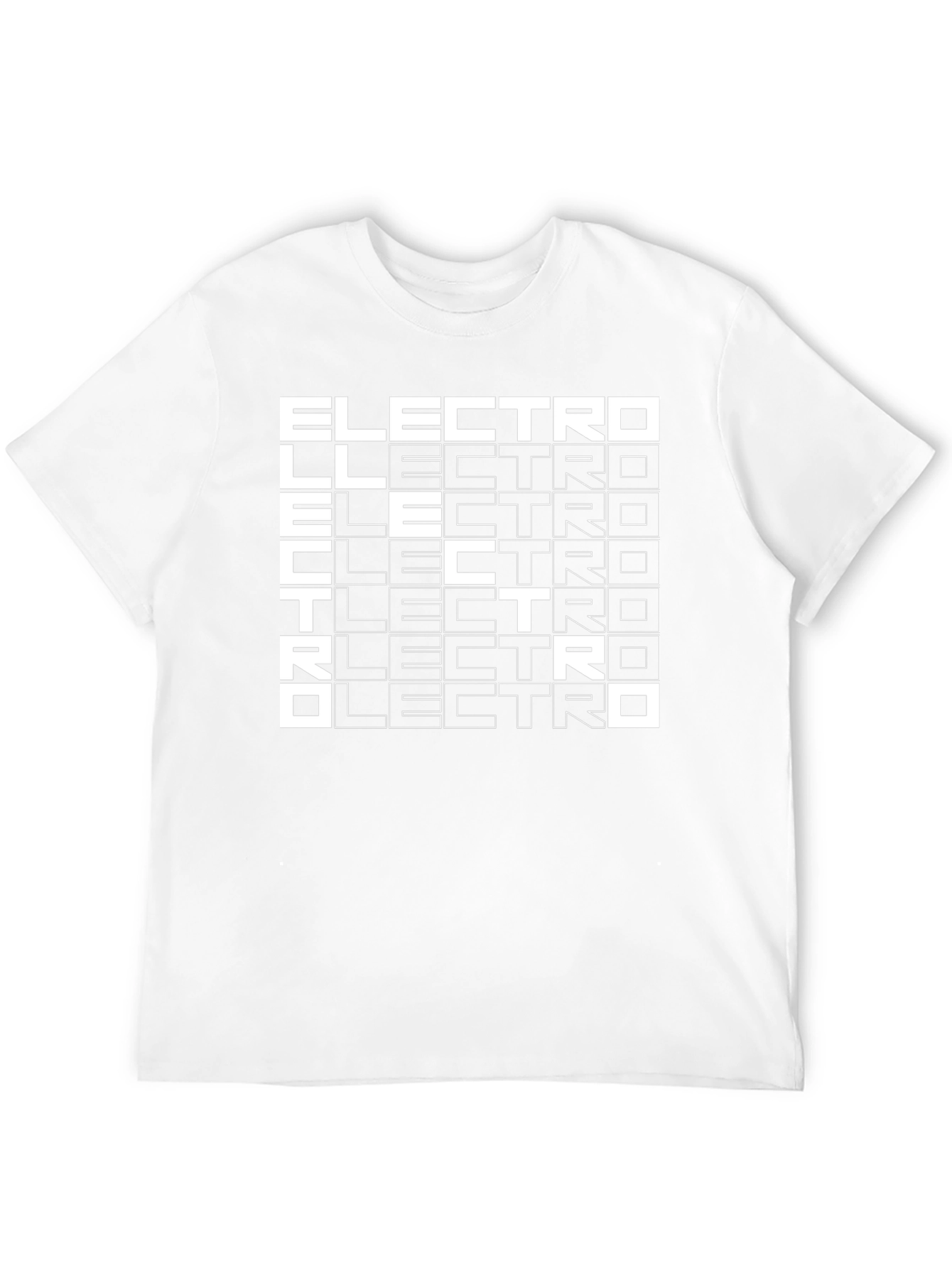 Electro Graphic T-Shirt - Bold Music Design