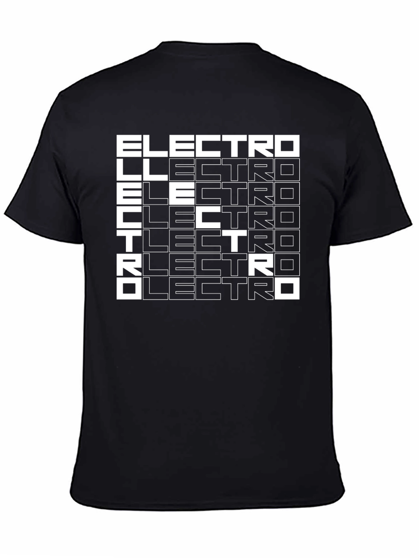 Electro Graphic T-Shirt - Bold Music Design