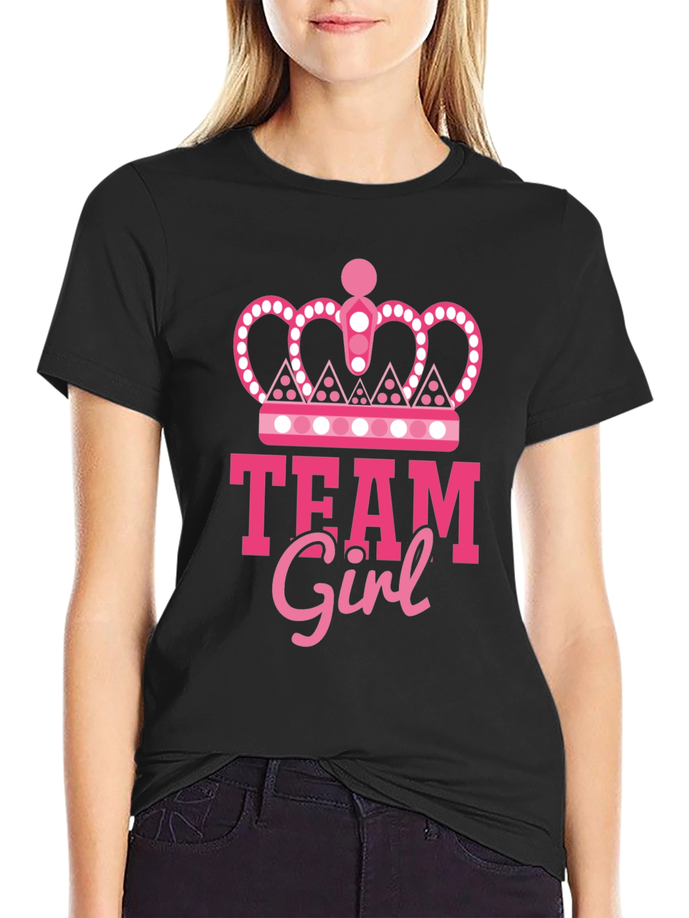 Team Girl Gender Reveal T-Shirt
