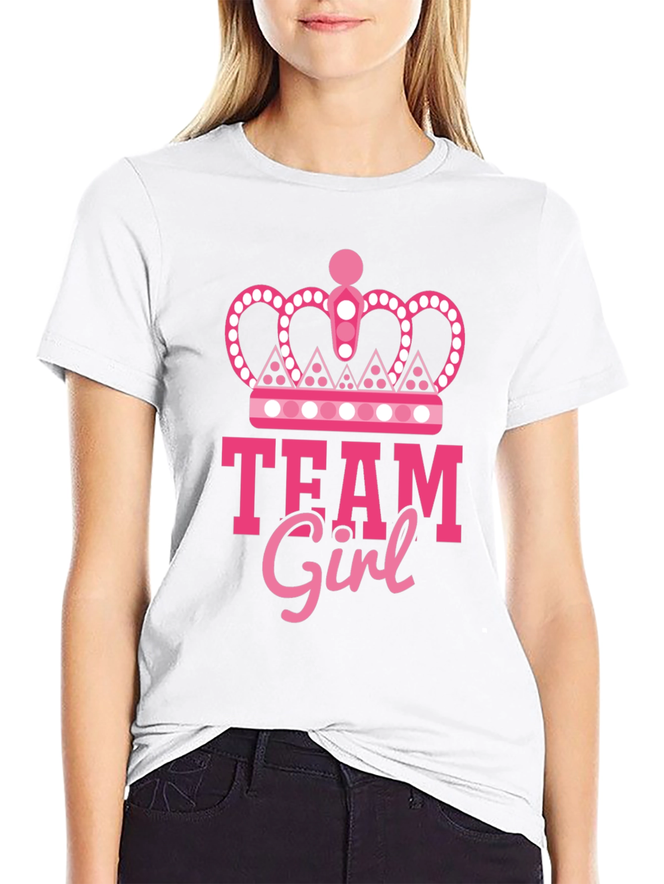 Team Girl Gender Reveal T-Shirt