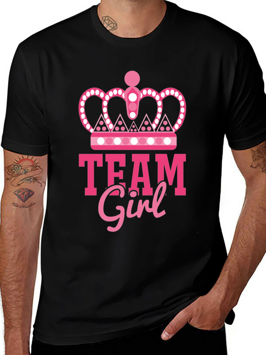 Team Girl Gender Reveal T-Shirt