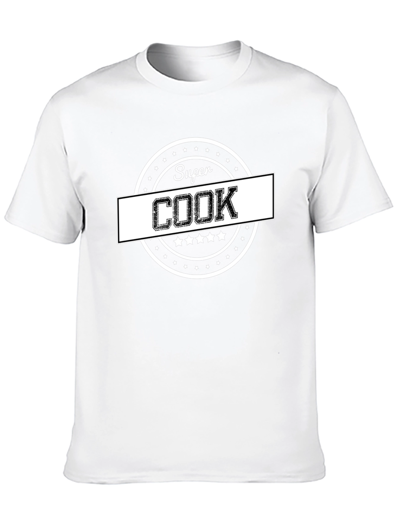 Super Cook T-Shirt - Black Cotton Tee