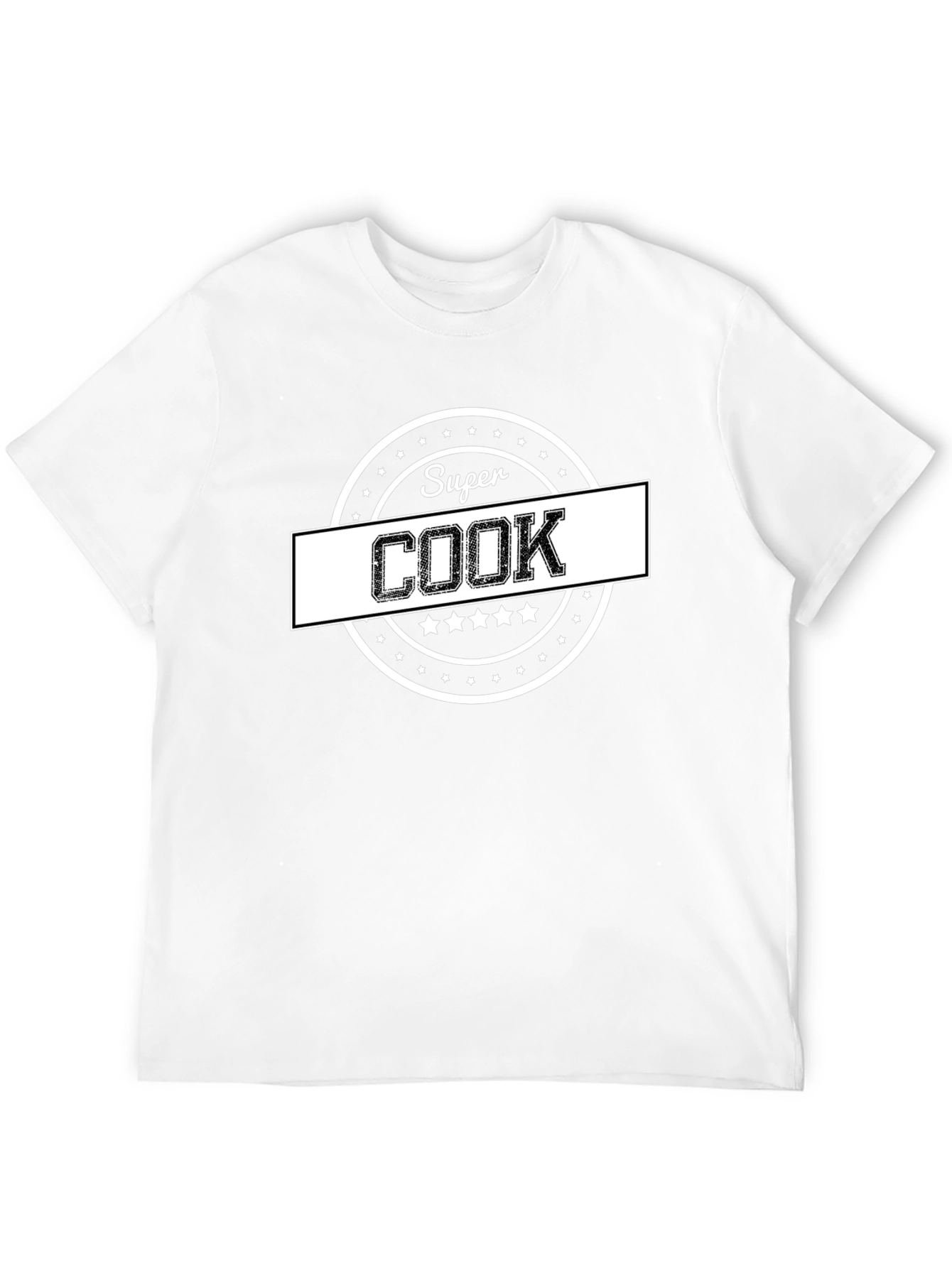 Super Cook T-Shirt - Black Cotton Tee