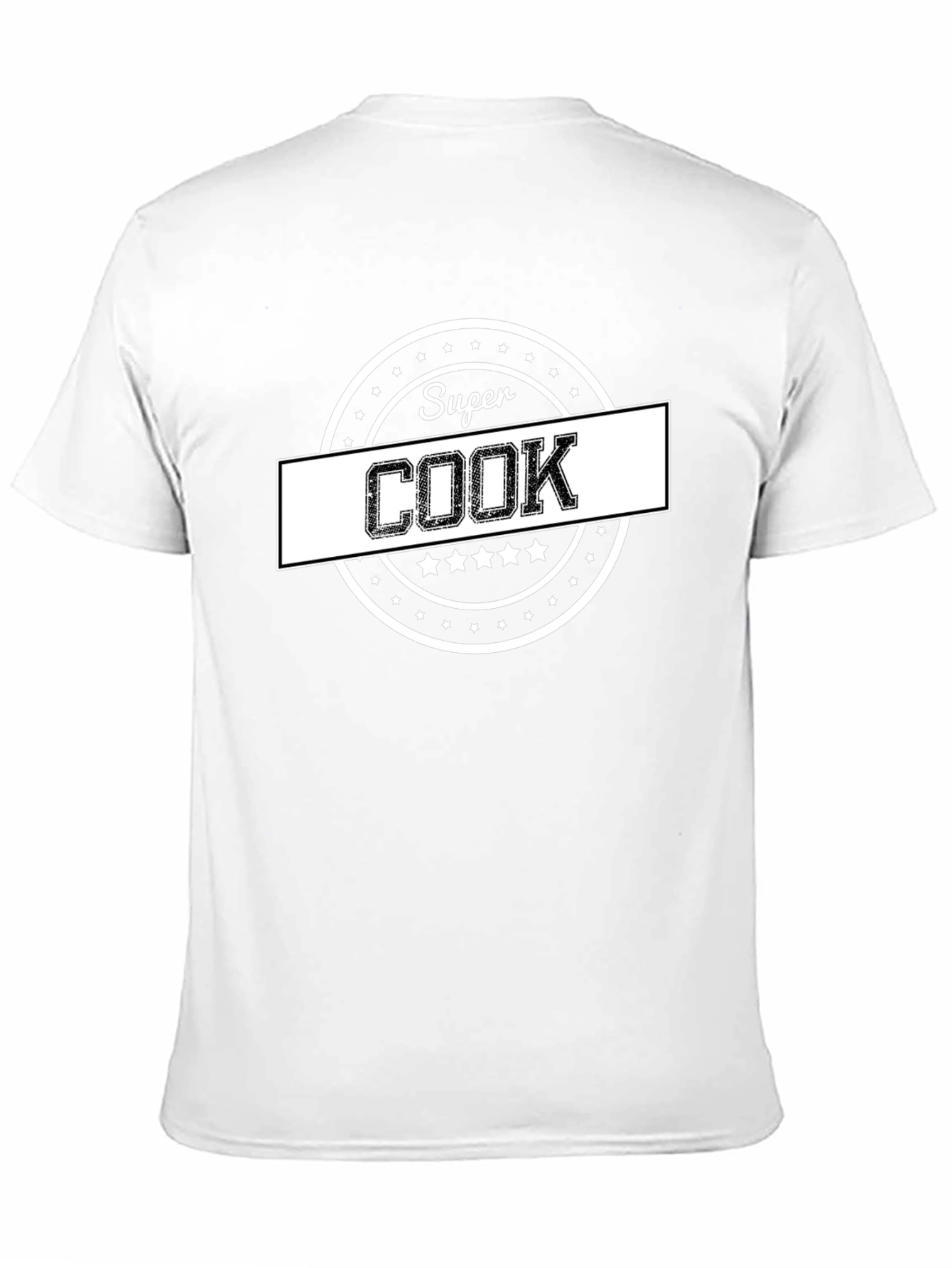 Super Cook T-Shirt - Black Cotton Tee