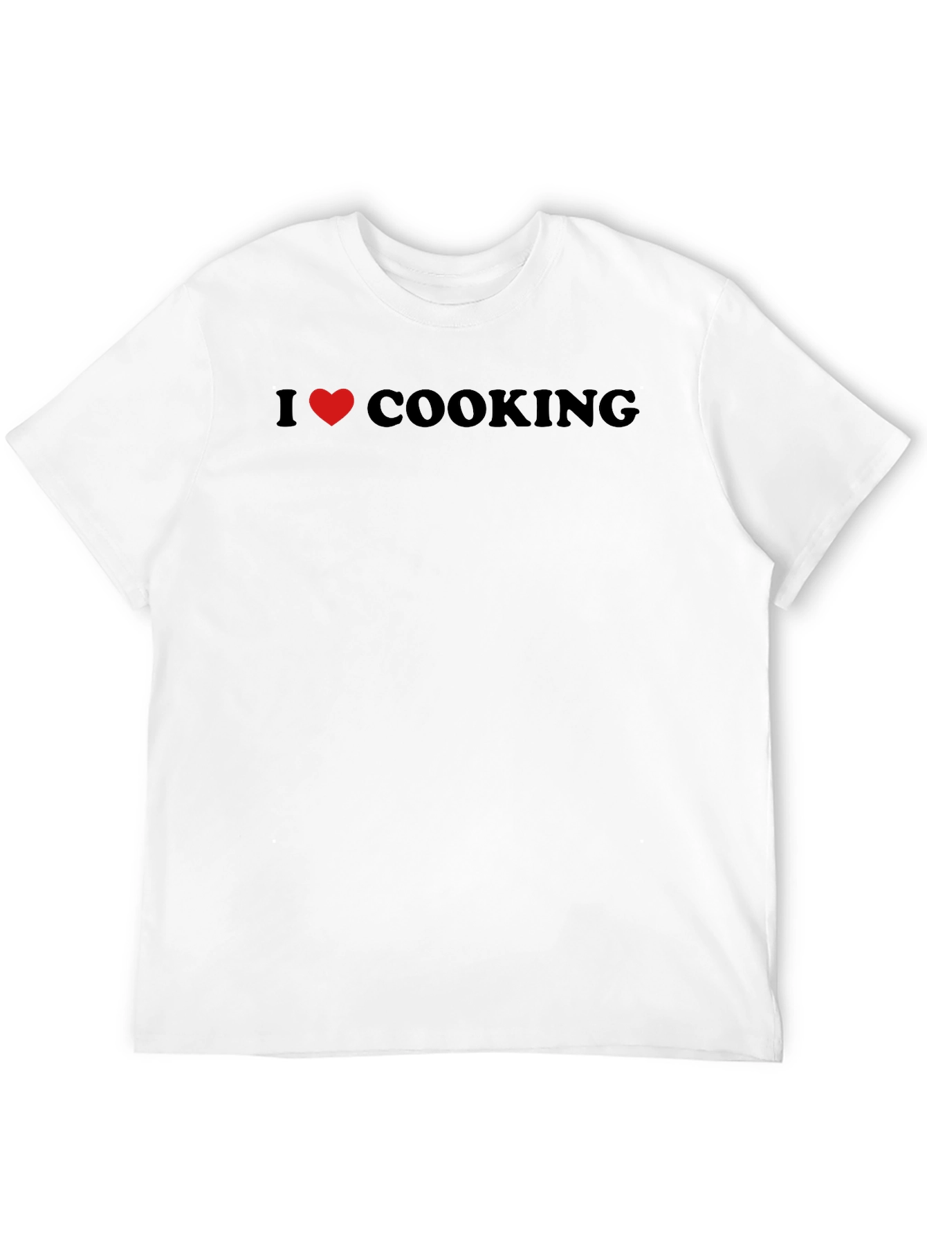 I Heart Cooking Black T-Shirt