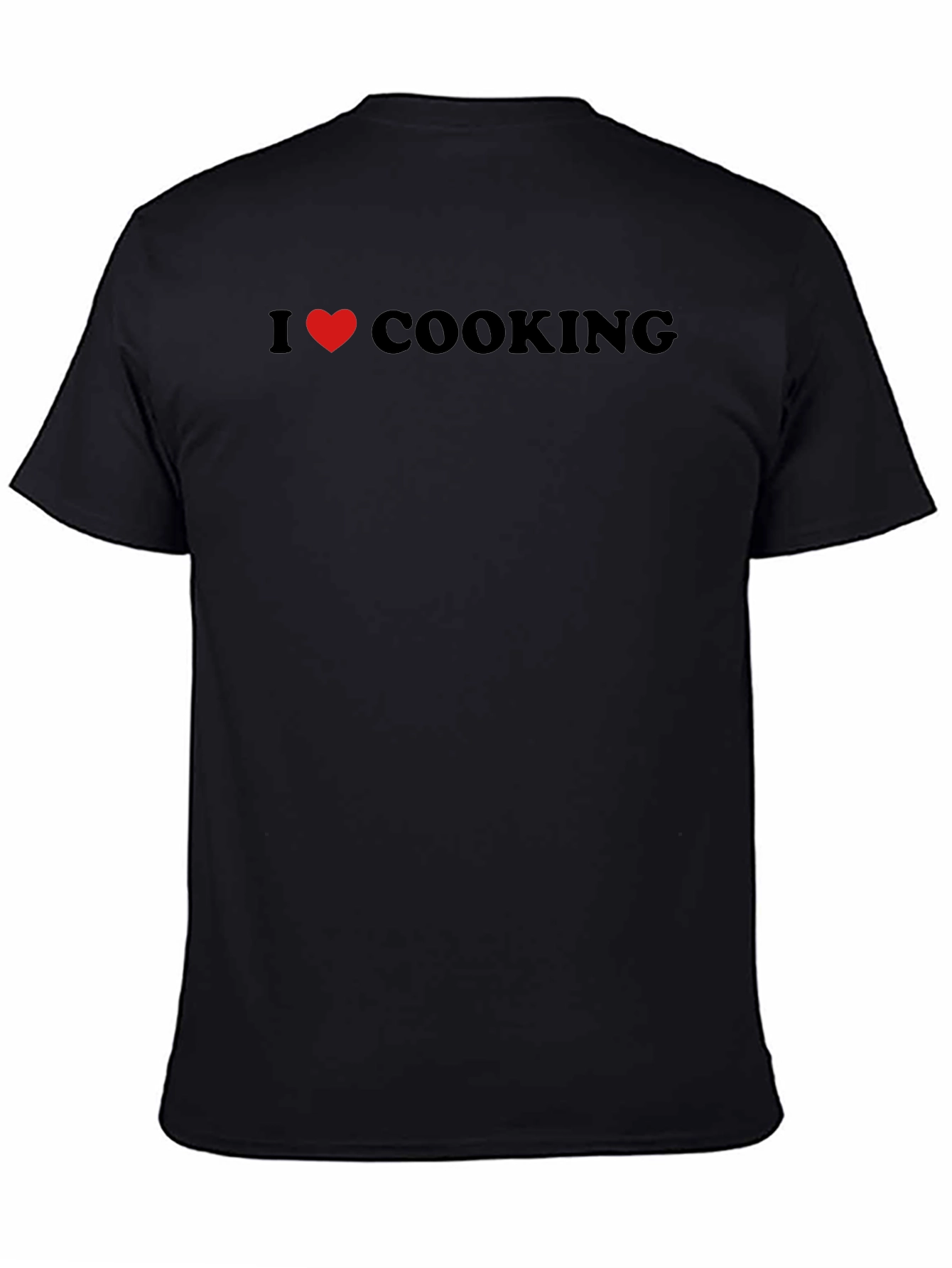 I Heart Cooking Black T-Shirt