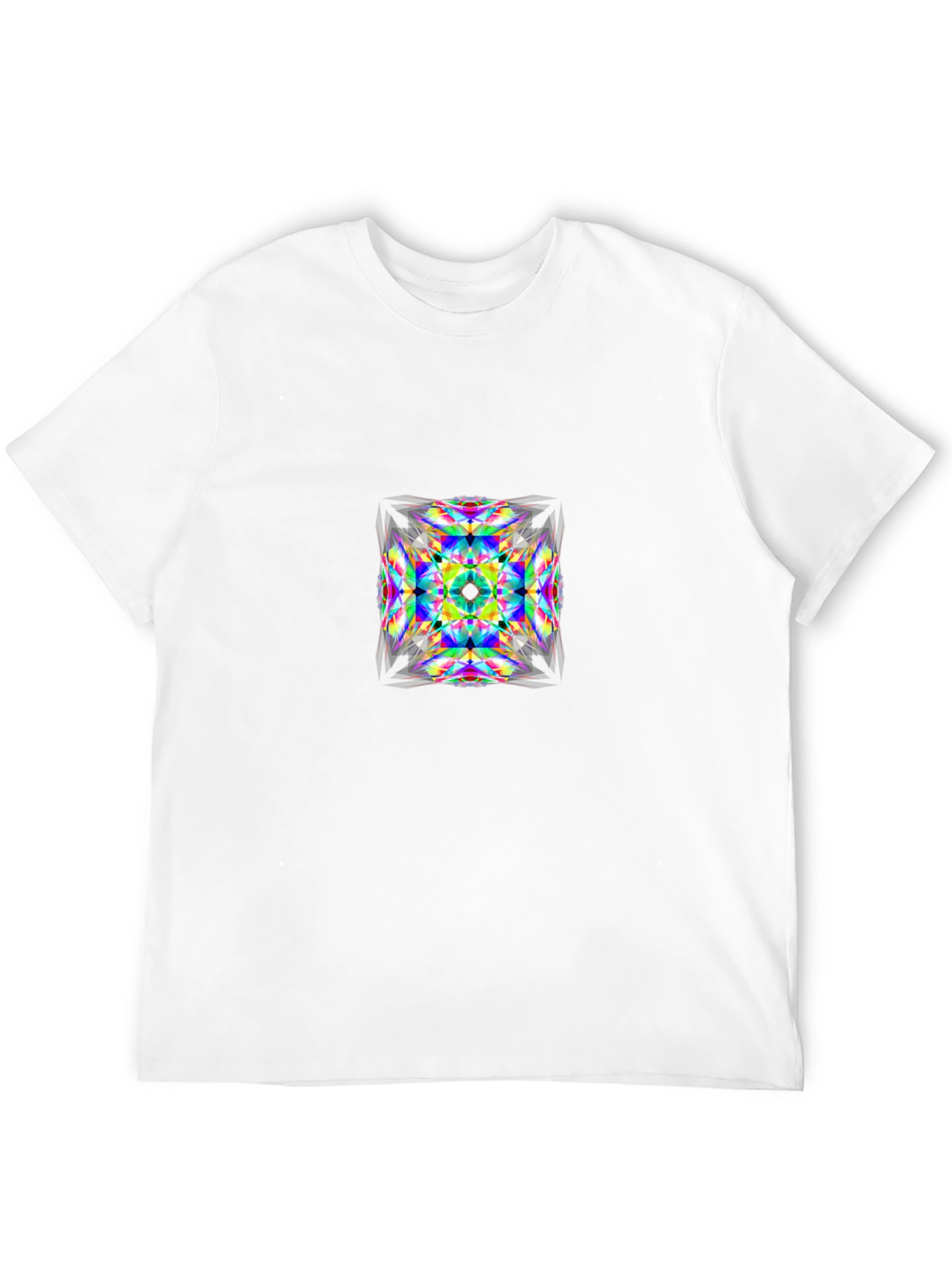 Abstract Kaleidoscope Graphic T-Shirt