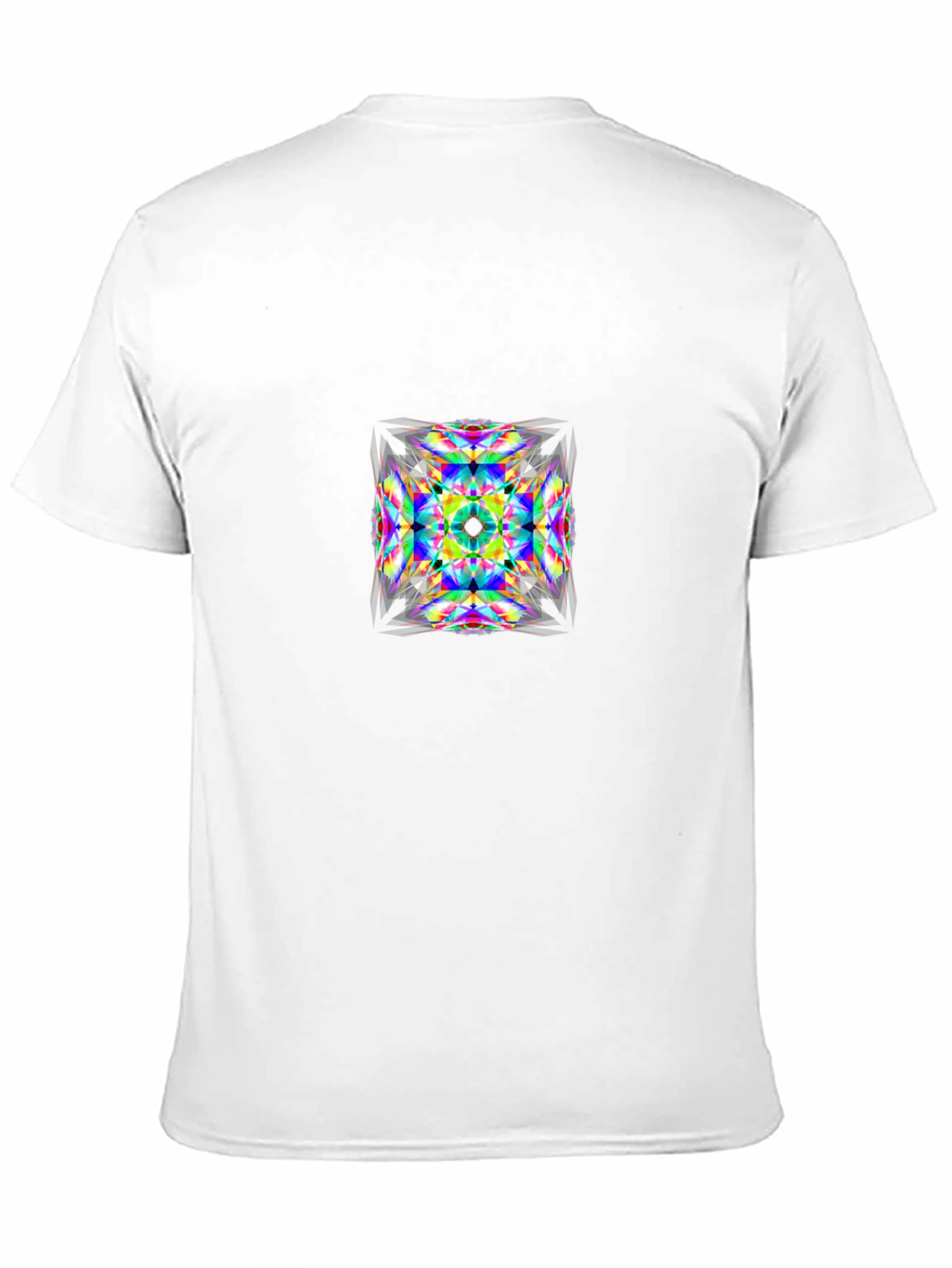 Abstract Kaleidoscope Graphic T-Shirt