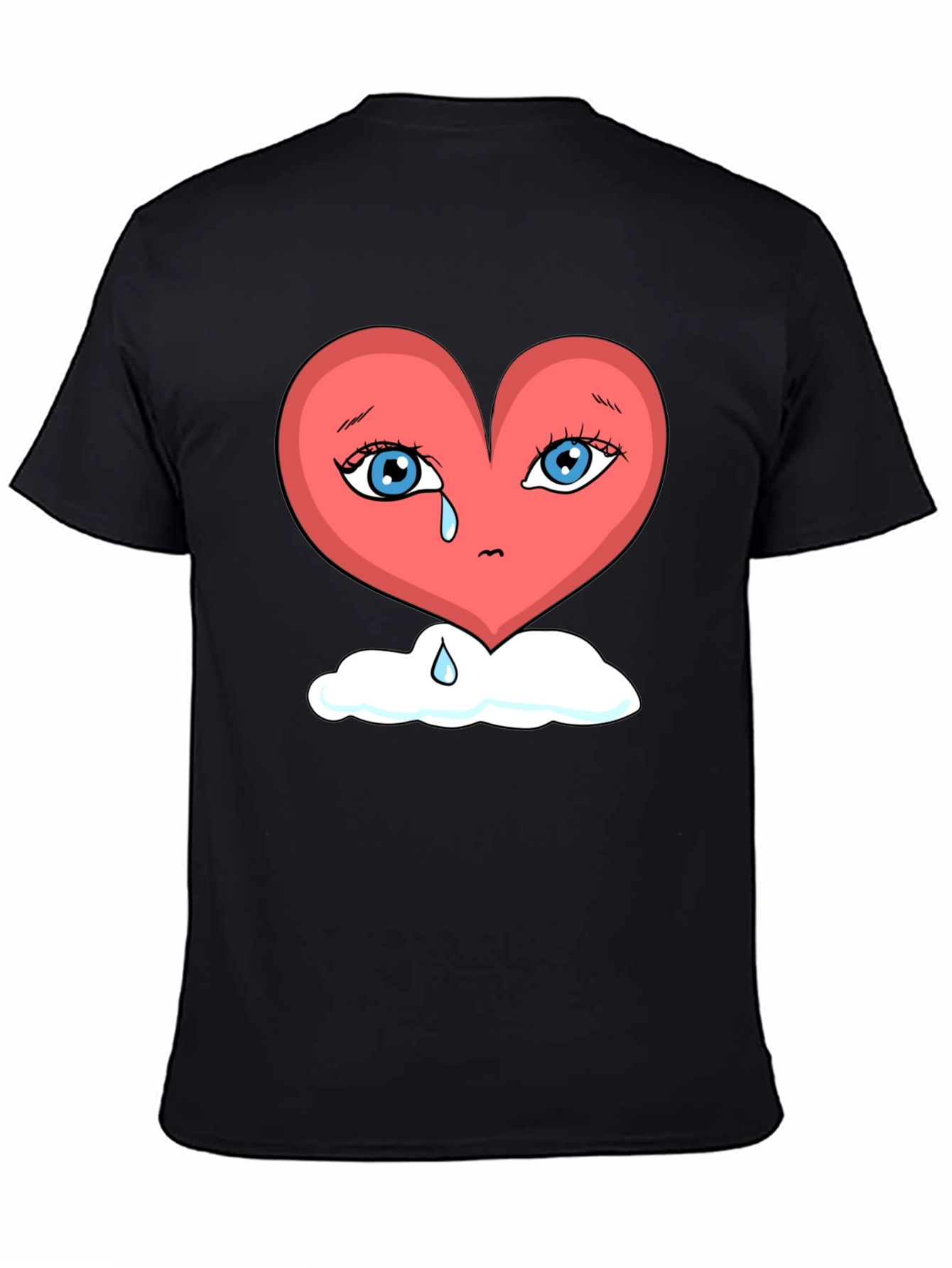 Heartbroken Heart on Cloud Unisex T-Shirt