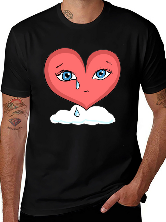 Heartbroken Heart on Cloud Unisex T-Shirt