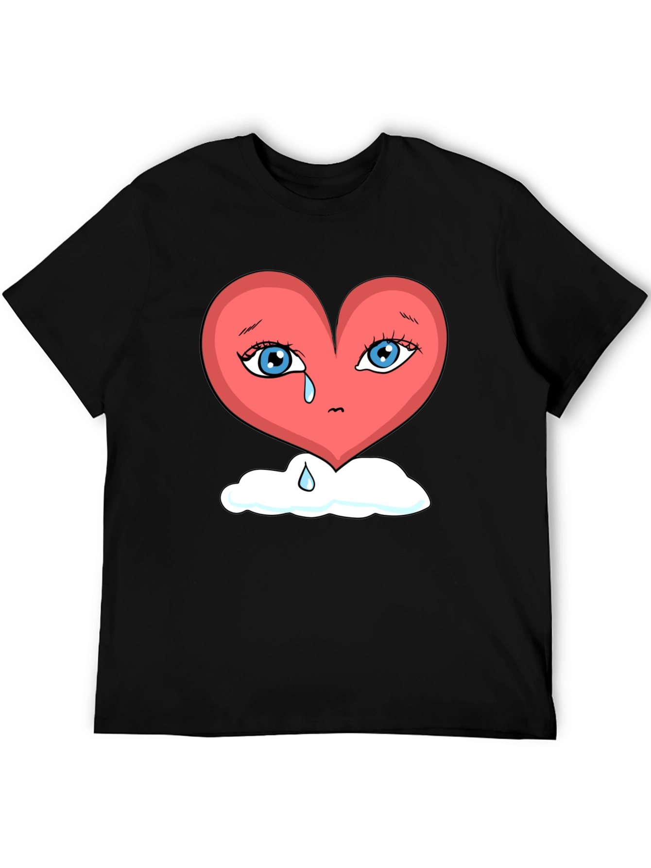 Heartbroken Heart on Cloud Unisex T-Shirt