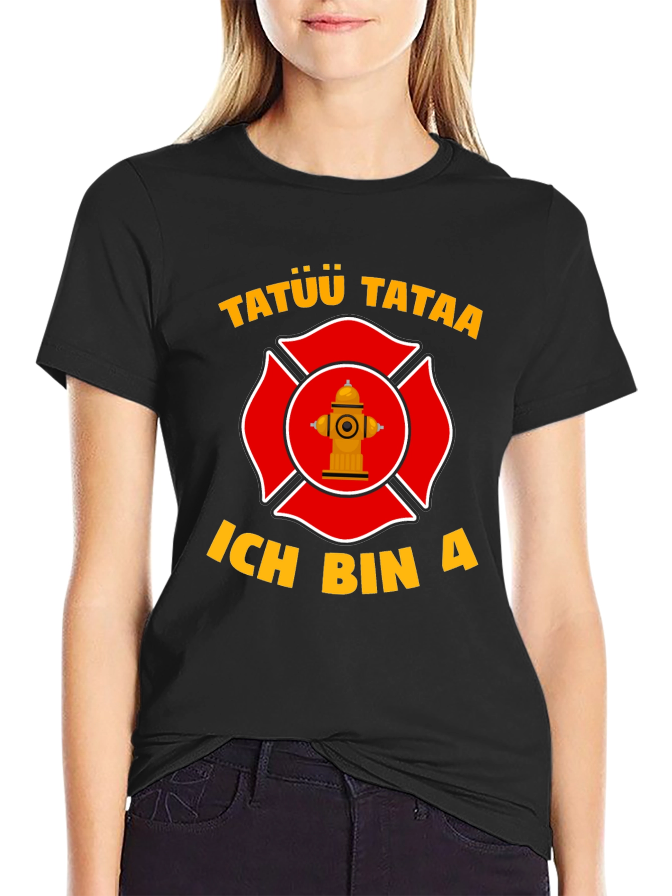 Firefighter T-Shirt - Tatuu Tataa - Ich Bin A