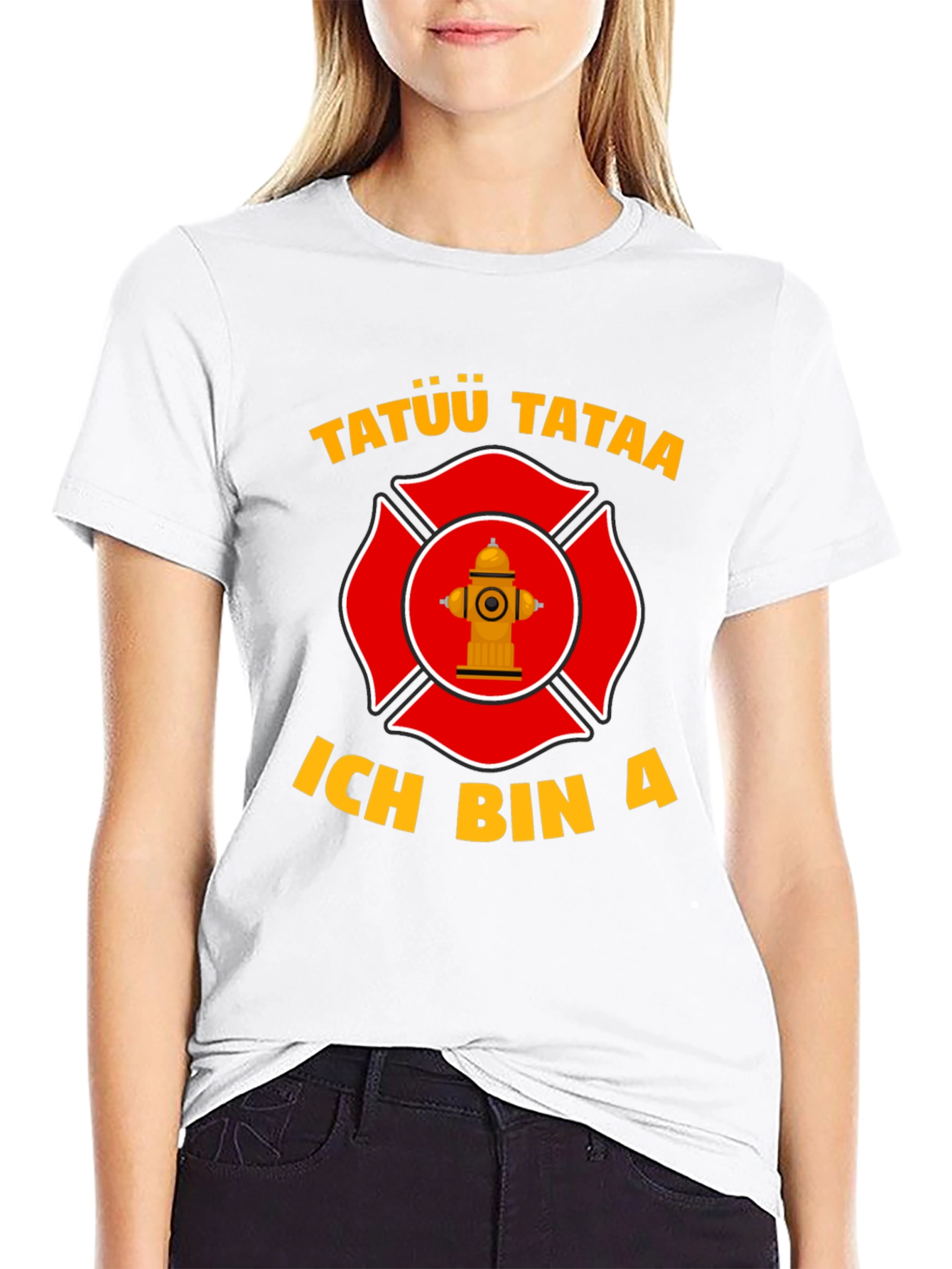 Firefighter T-Shirt - Tatuu Tataa - Ich Bin A