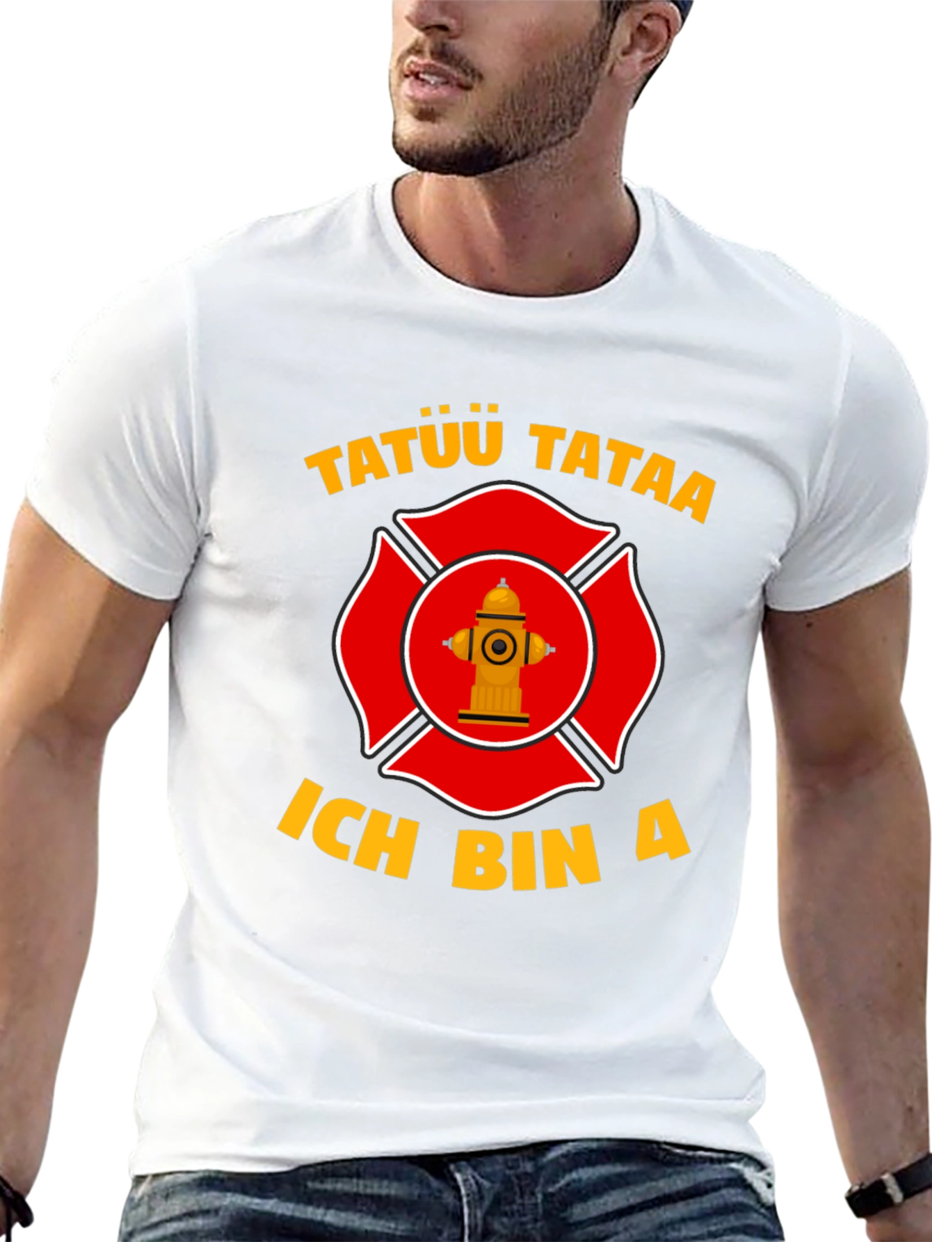 Firefighter T-Shirt - Tatuu Tataa - Ich Bin A