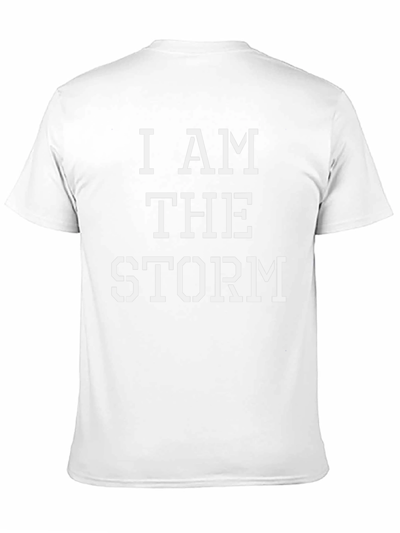 I Am The Storm Black T-Shirt