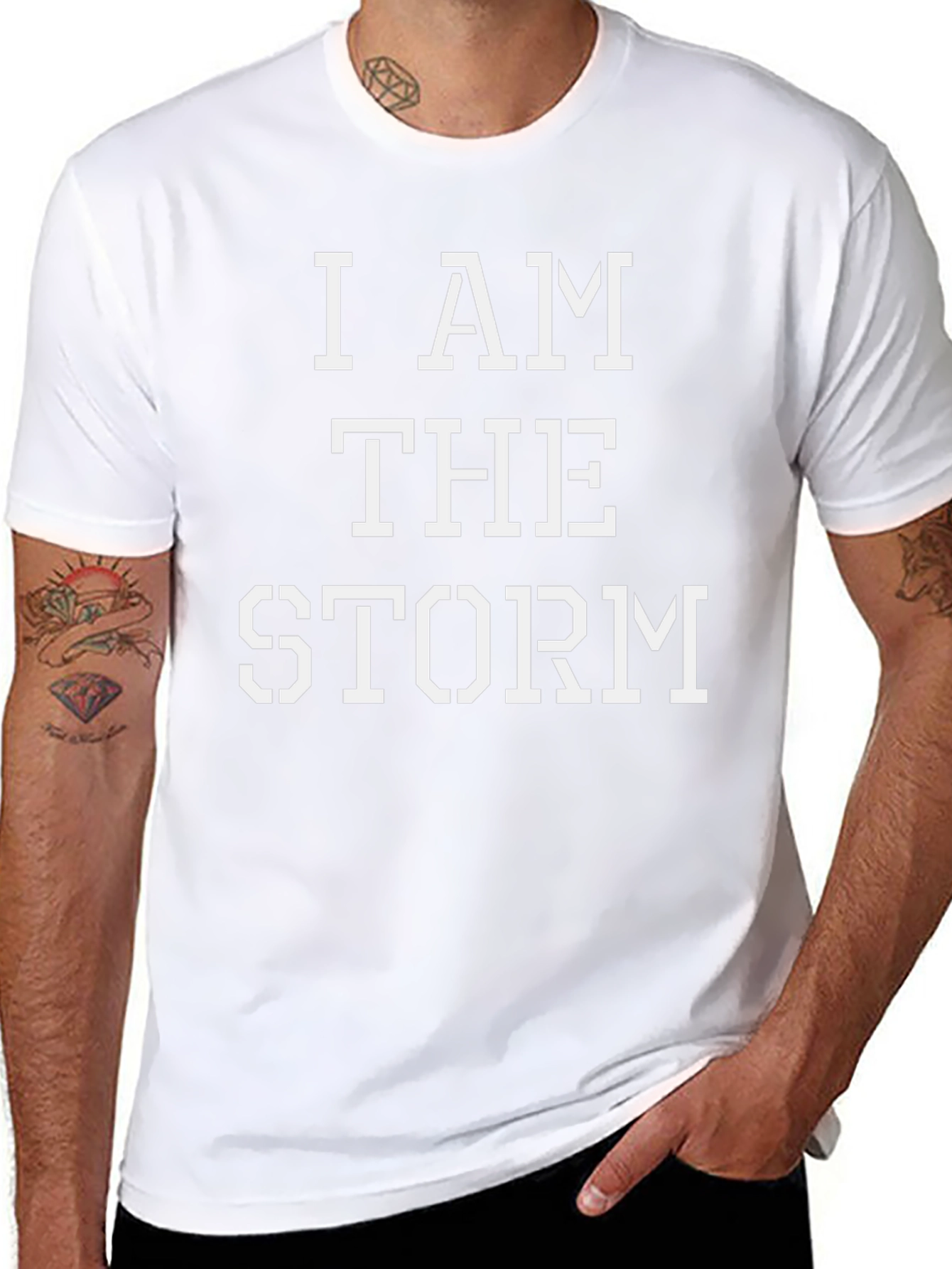 I Am The Storm Black T-Shirt