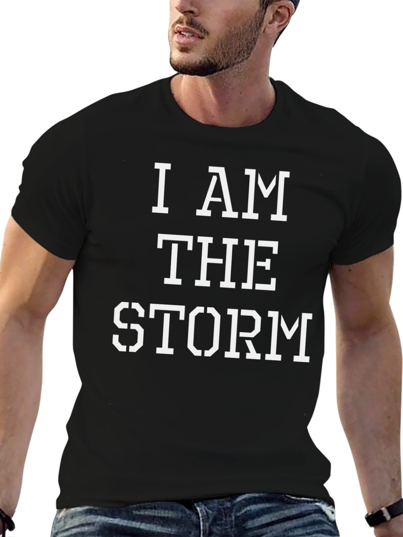 I Am The Storm Black T-Shirt