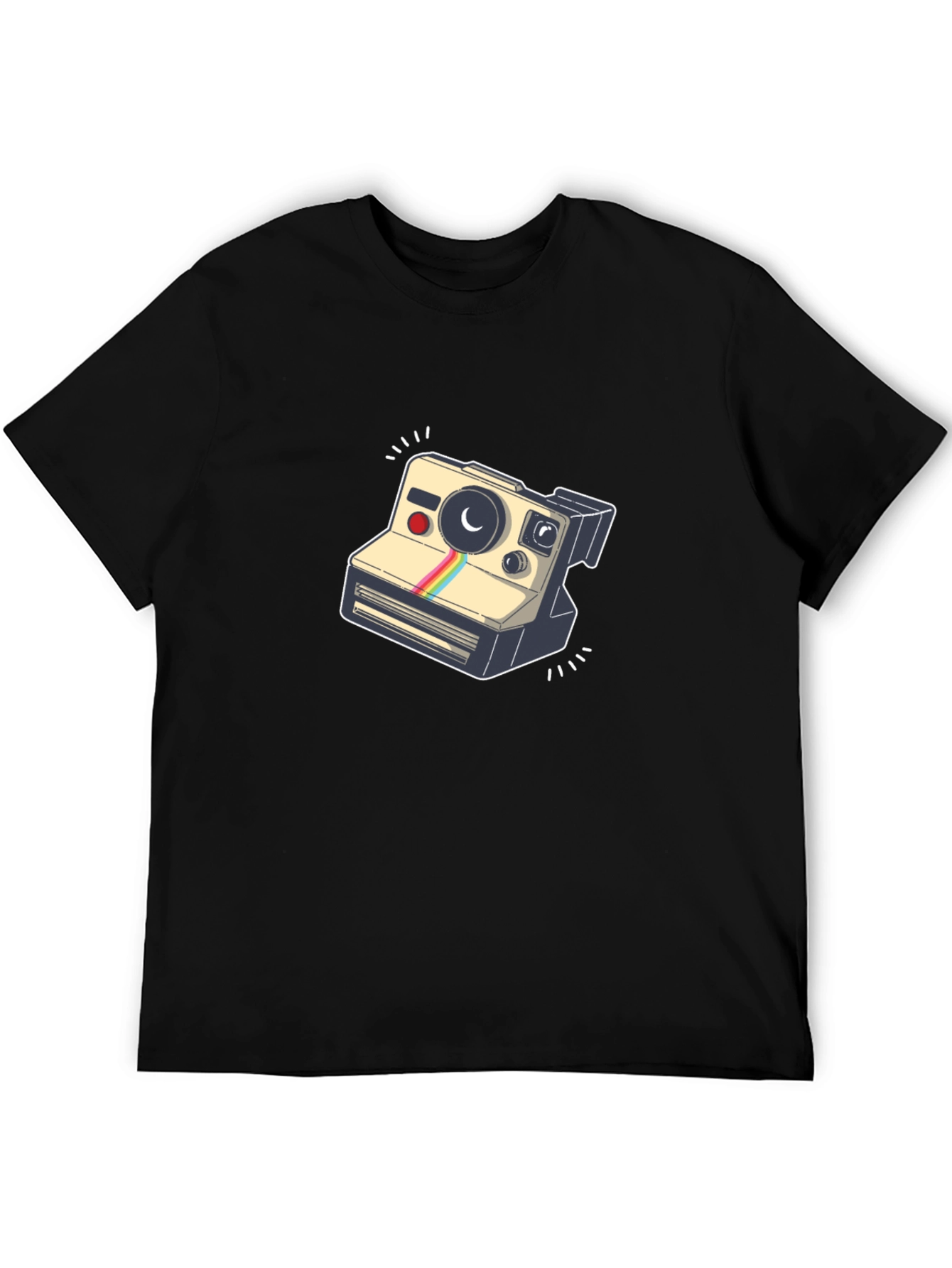 Retro Camera Graphic T-Shirt - Cool & Stylish
