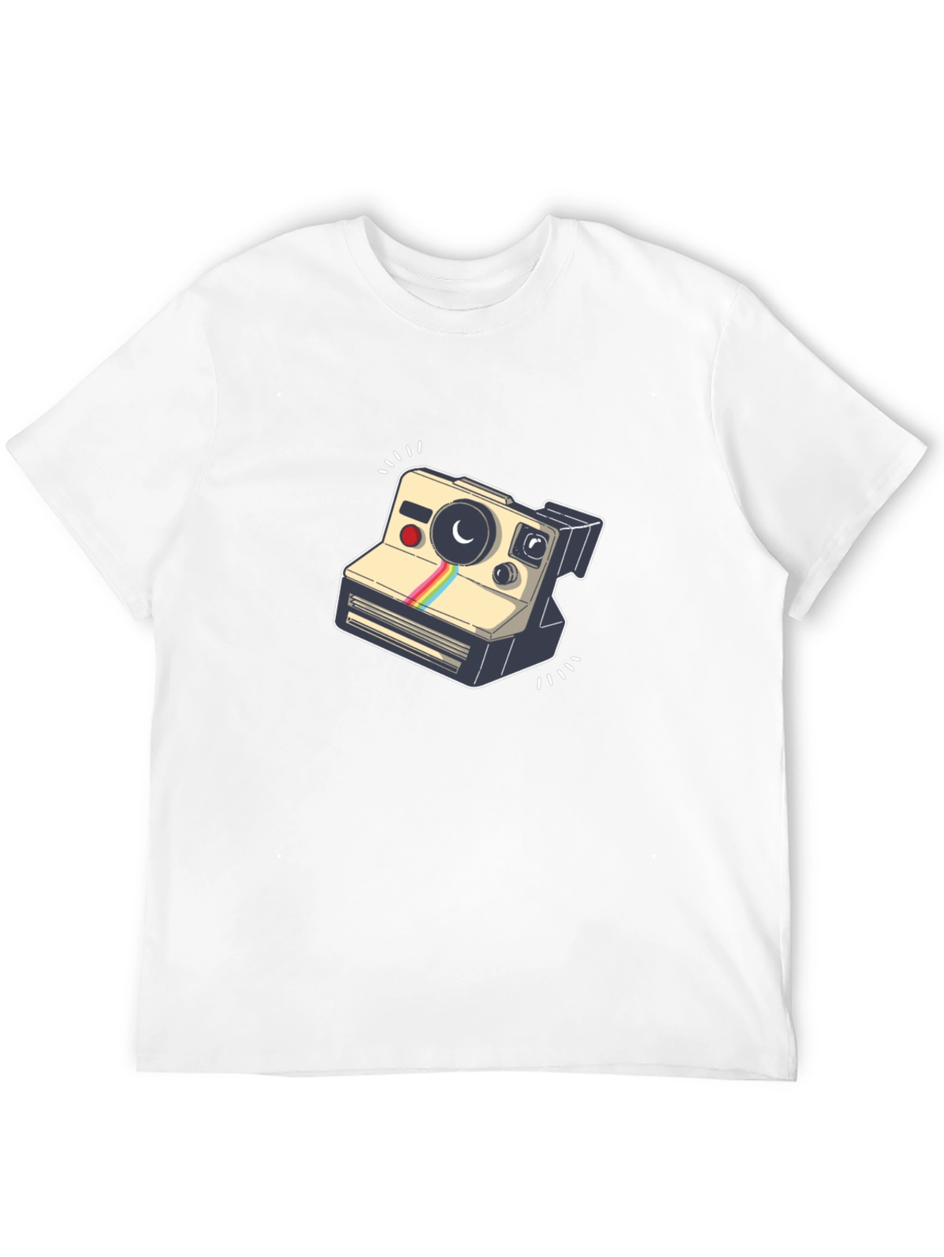 Retro Camera Graphic T-Shirt - Cool & Stylish