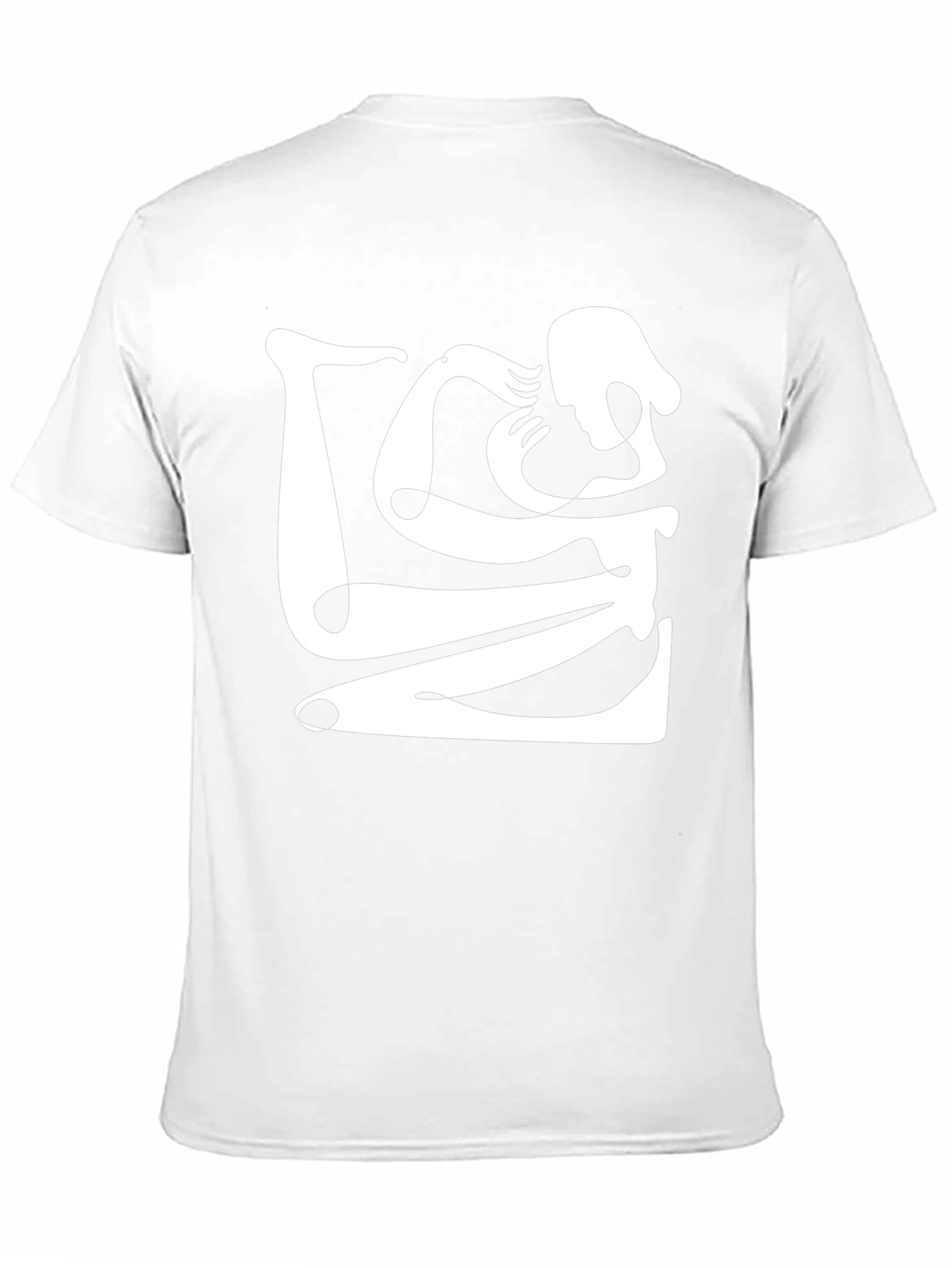 Abstract Art Black Graphic Tee