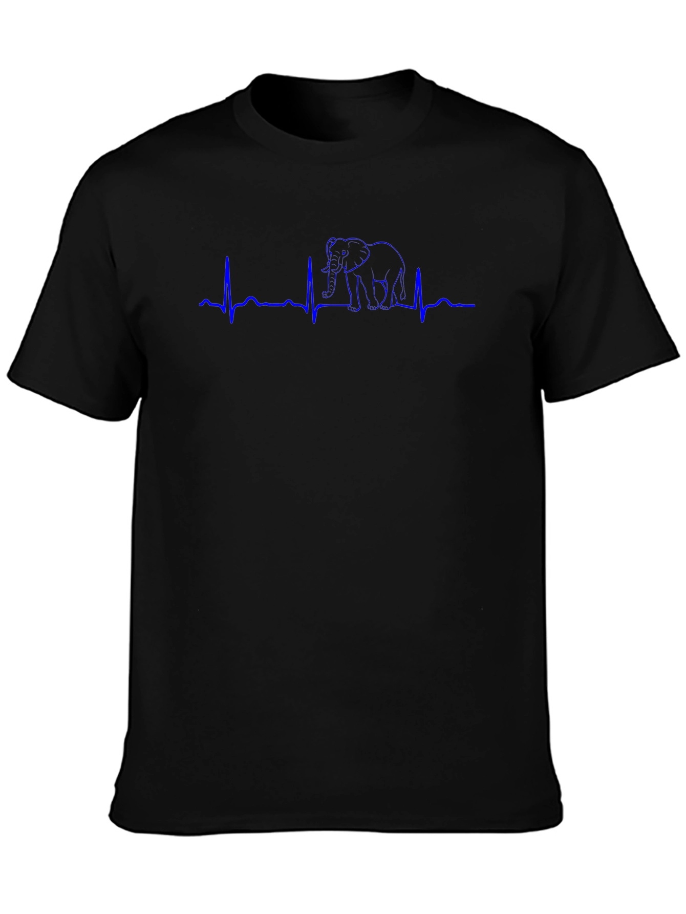Elephant Heartbeat T-Shirt - Animal Lover Tee