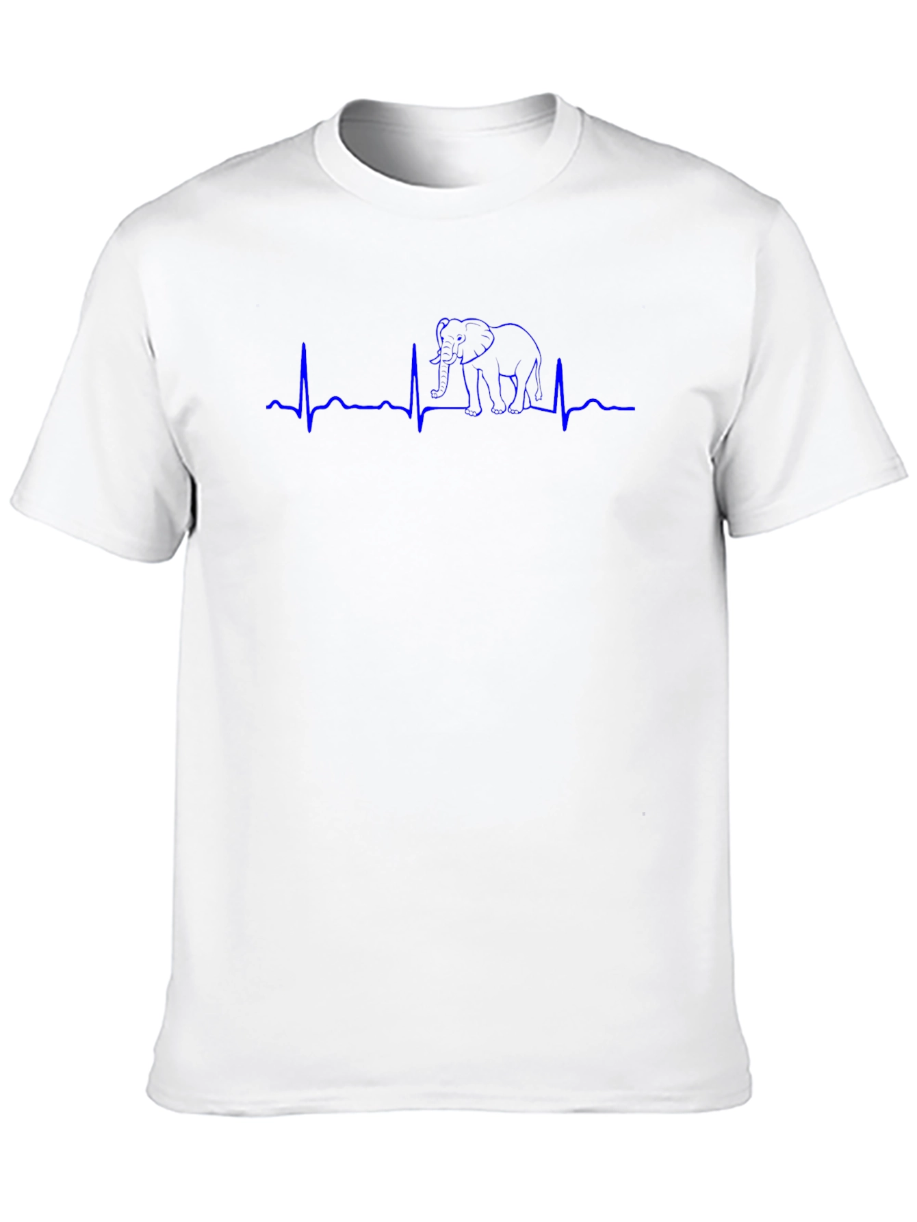 Elephant Heartbeat T-Shirt - Animal Lover Tee
