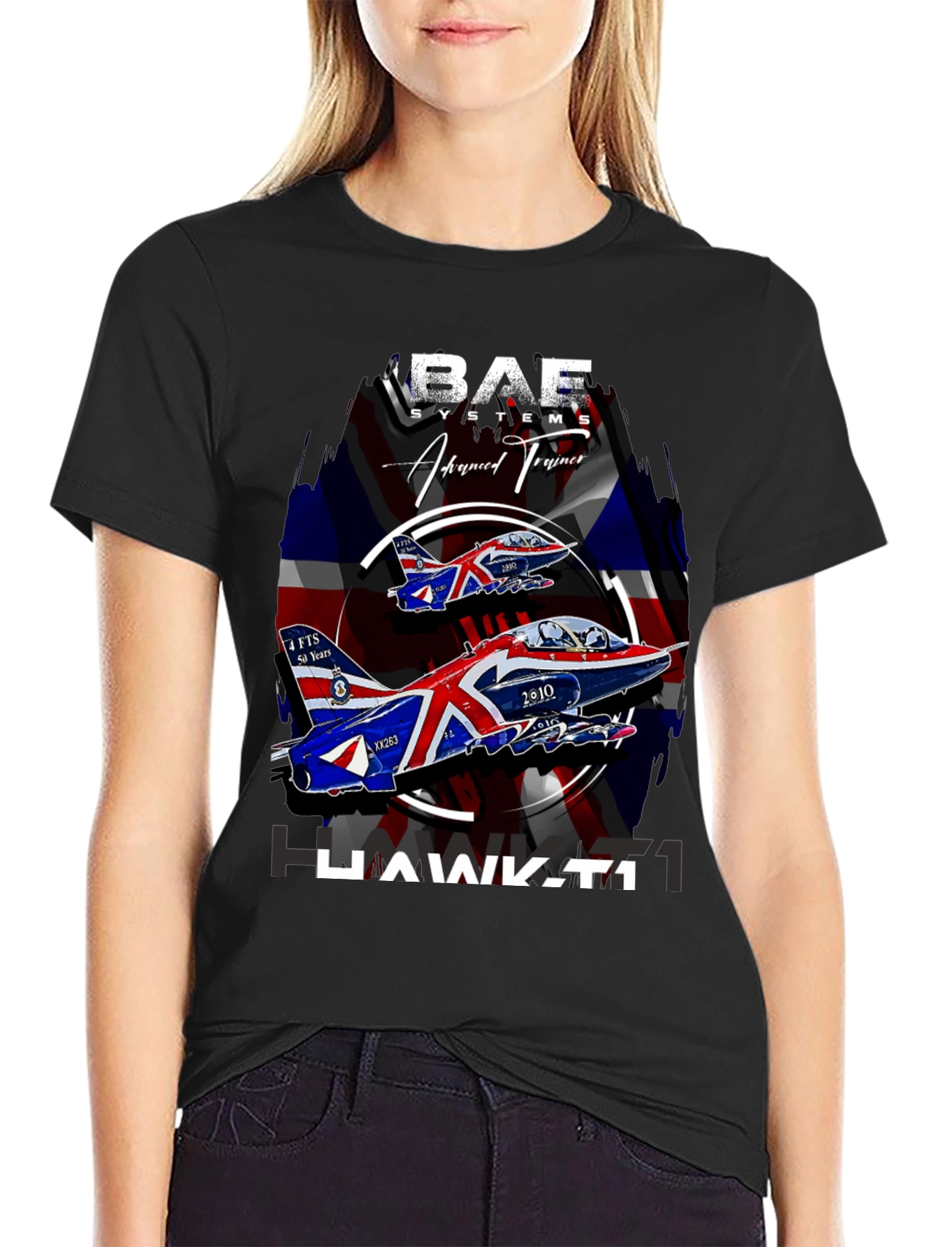 BAE Systems Hawk T1 Jet Graphic T-Shirt