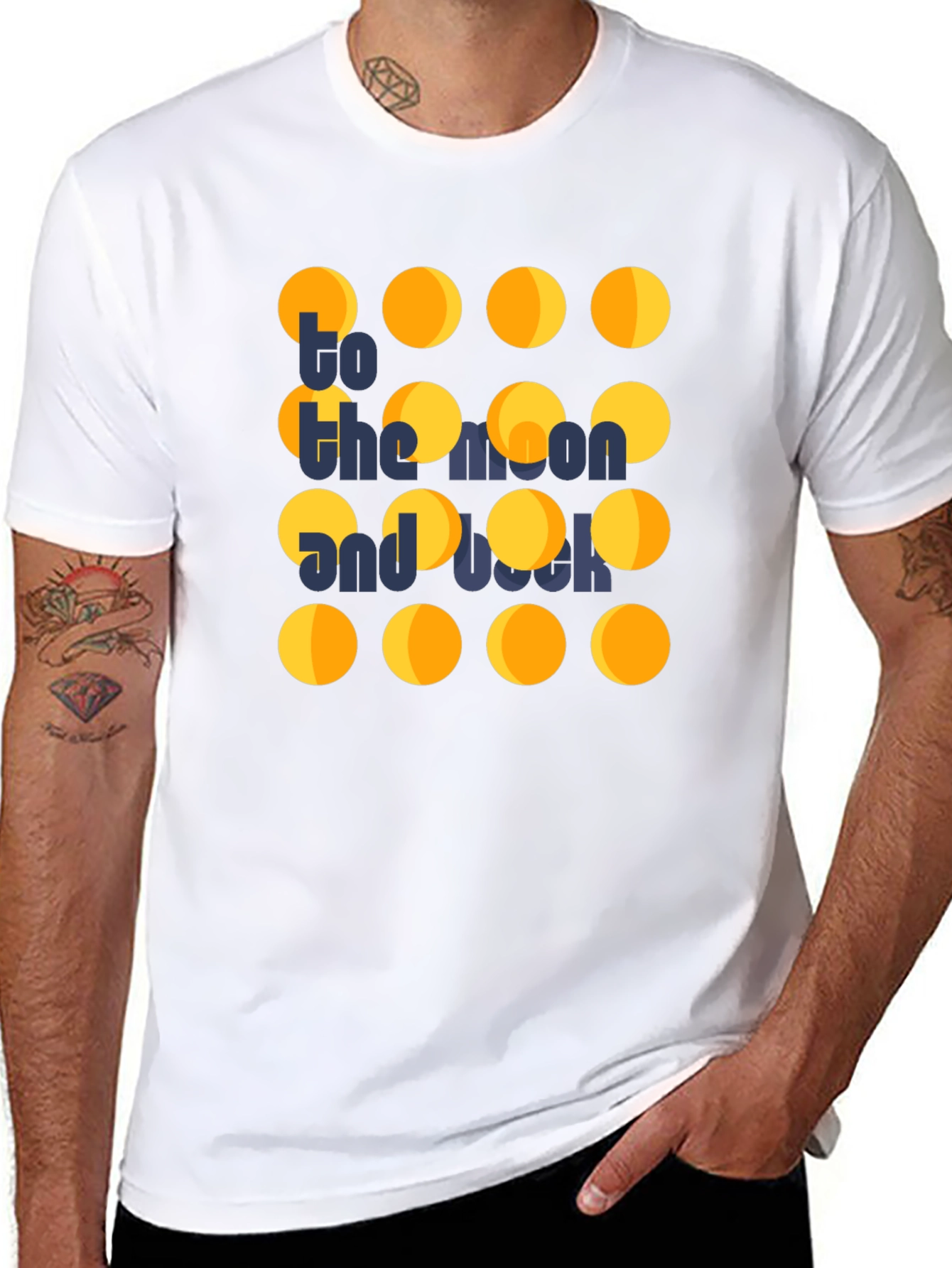 To The Moon And Back Graphic Tee