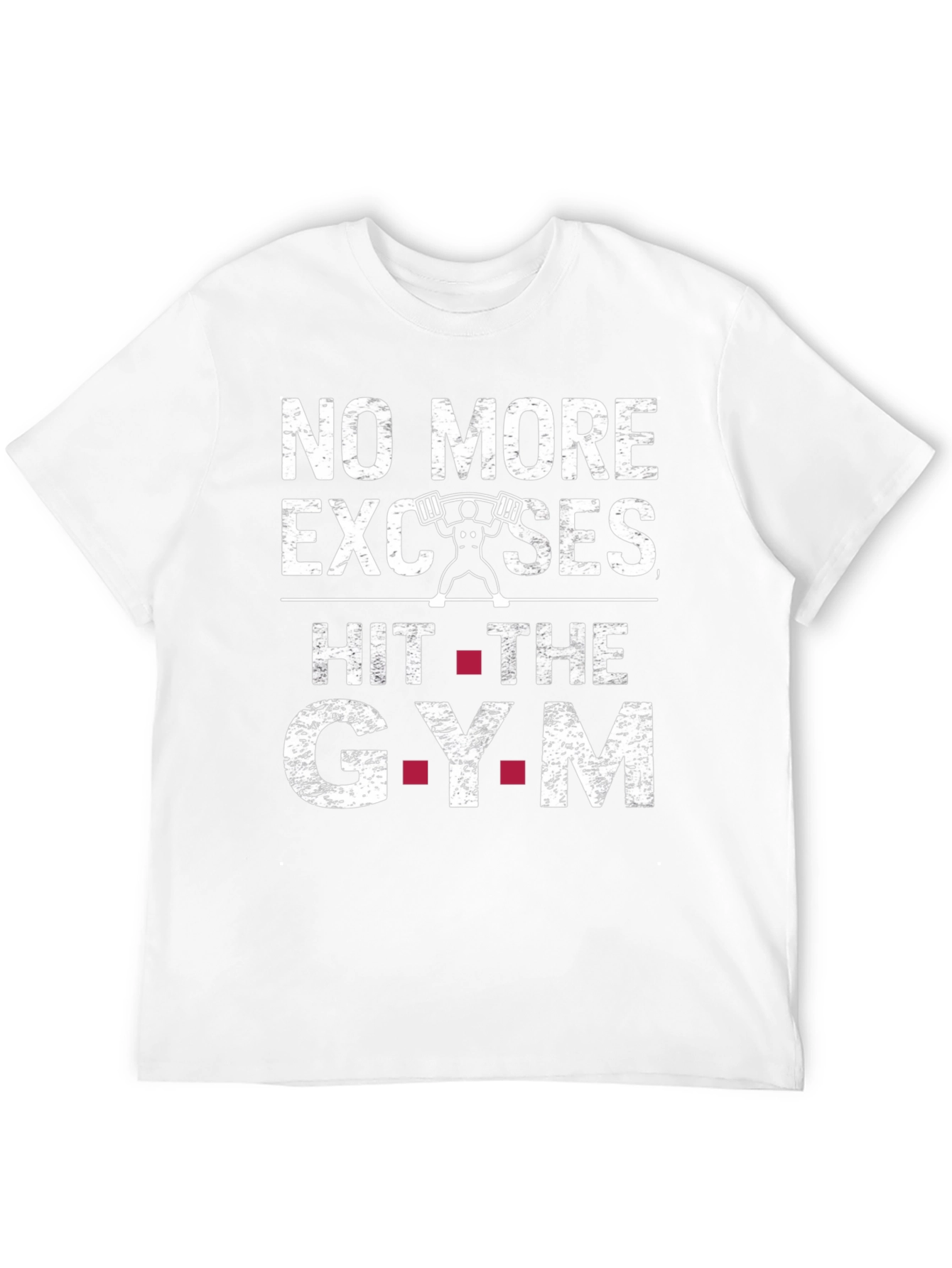 No More Excuses Gym T-Shirt Workout Tee