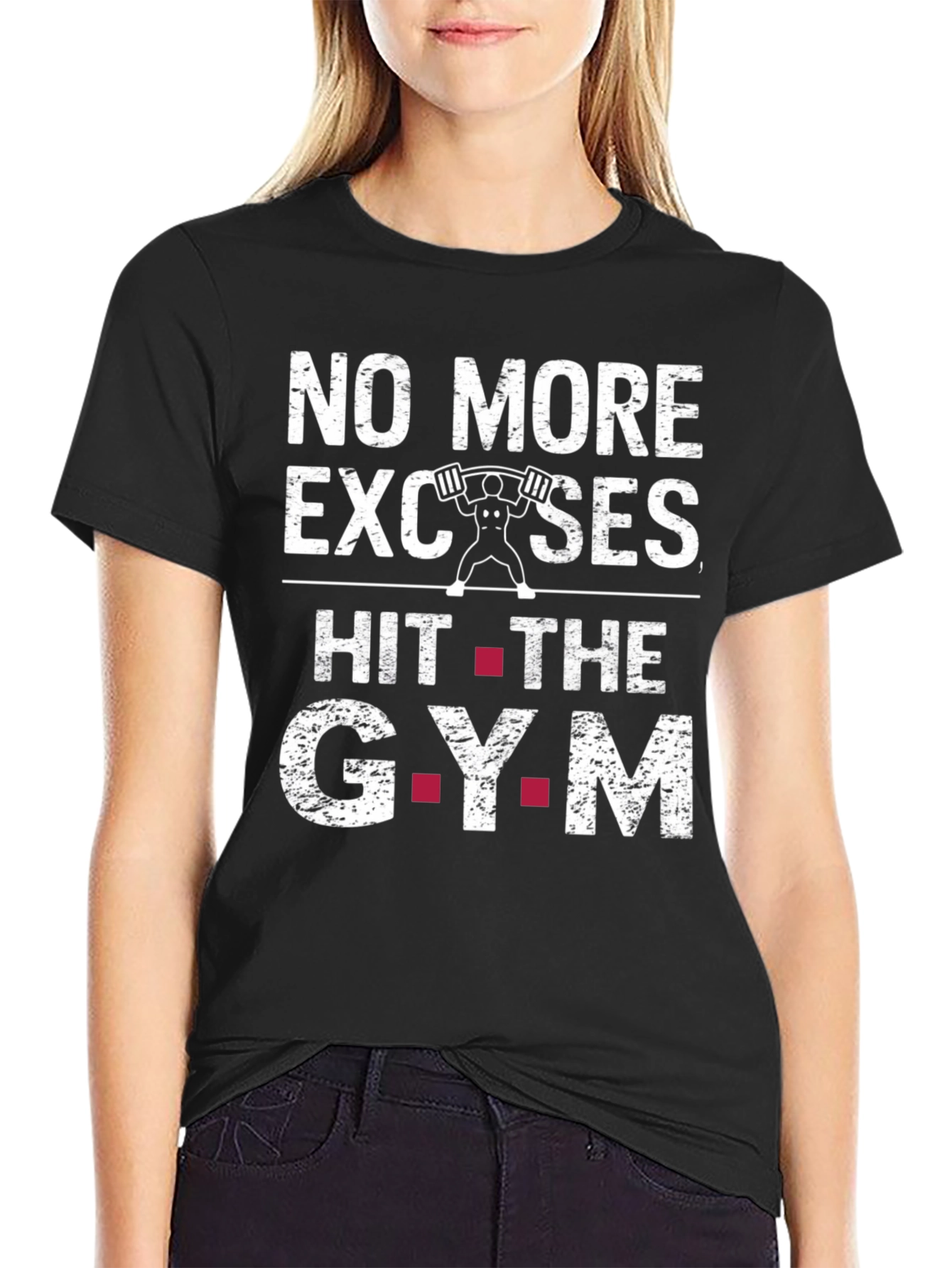 No More Excuses Gym T-Shirt Workout Tee
