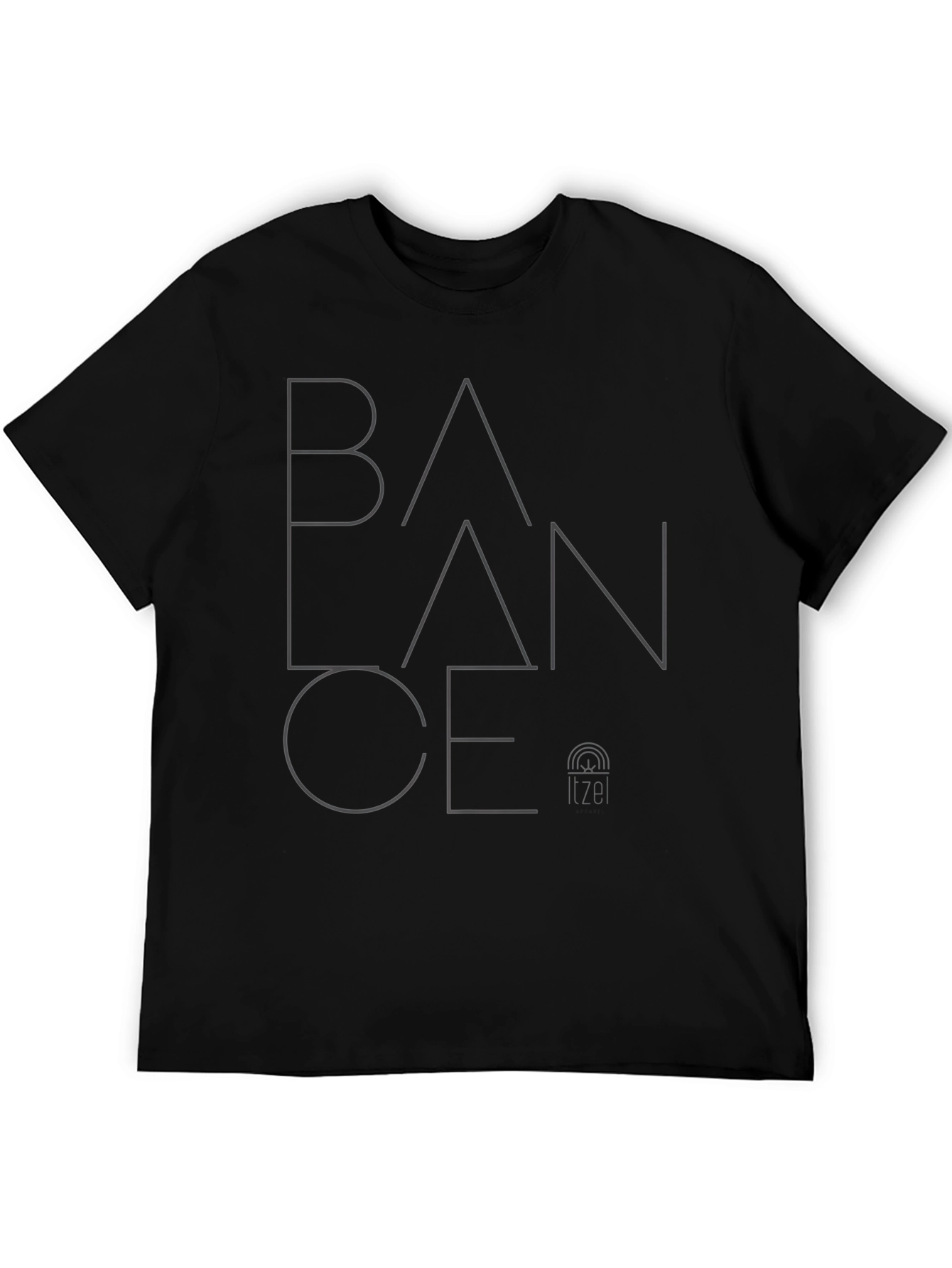 Balance Graphic Tee - Modern Minimalist Design