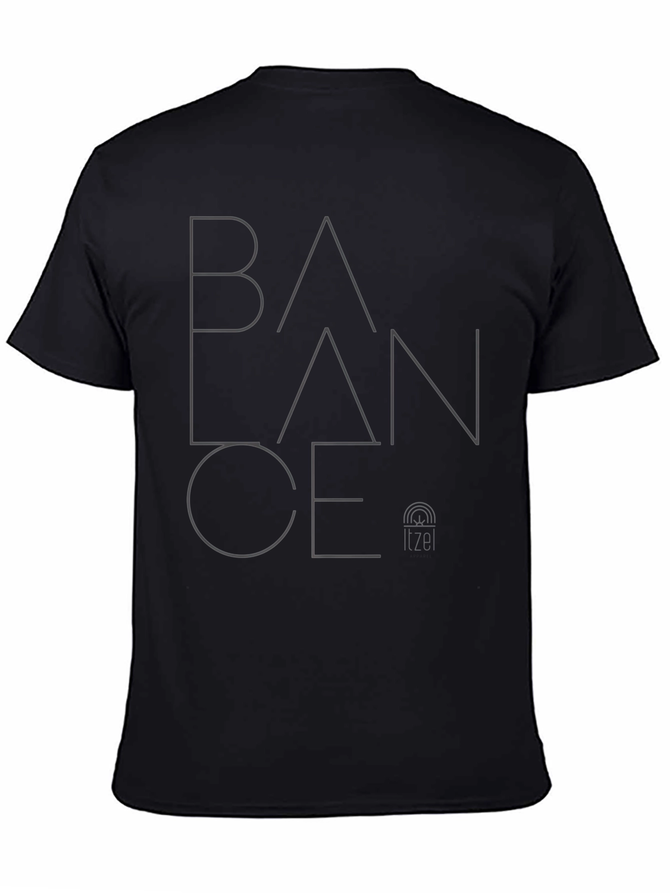 Balance Graphic Tee - Modern Minimalist Design