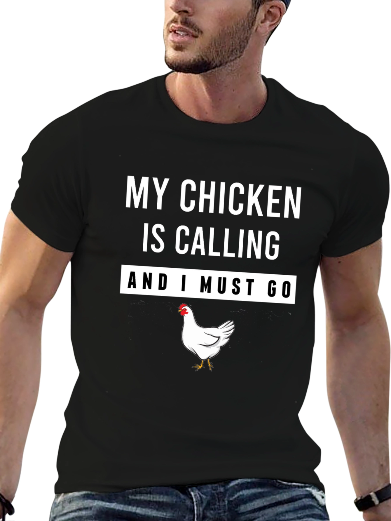 My Chicken Is Calling T-Shirt