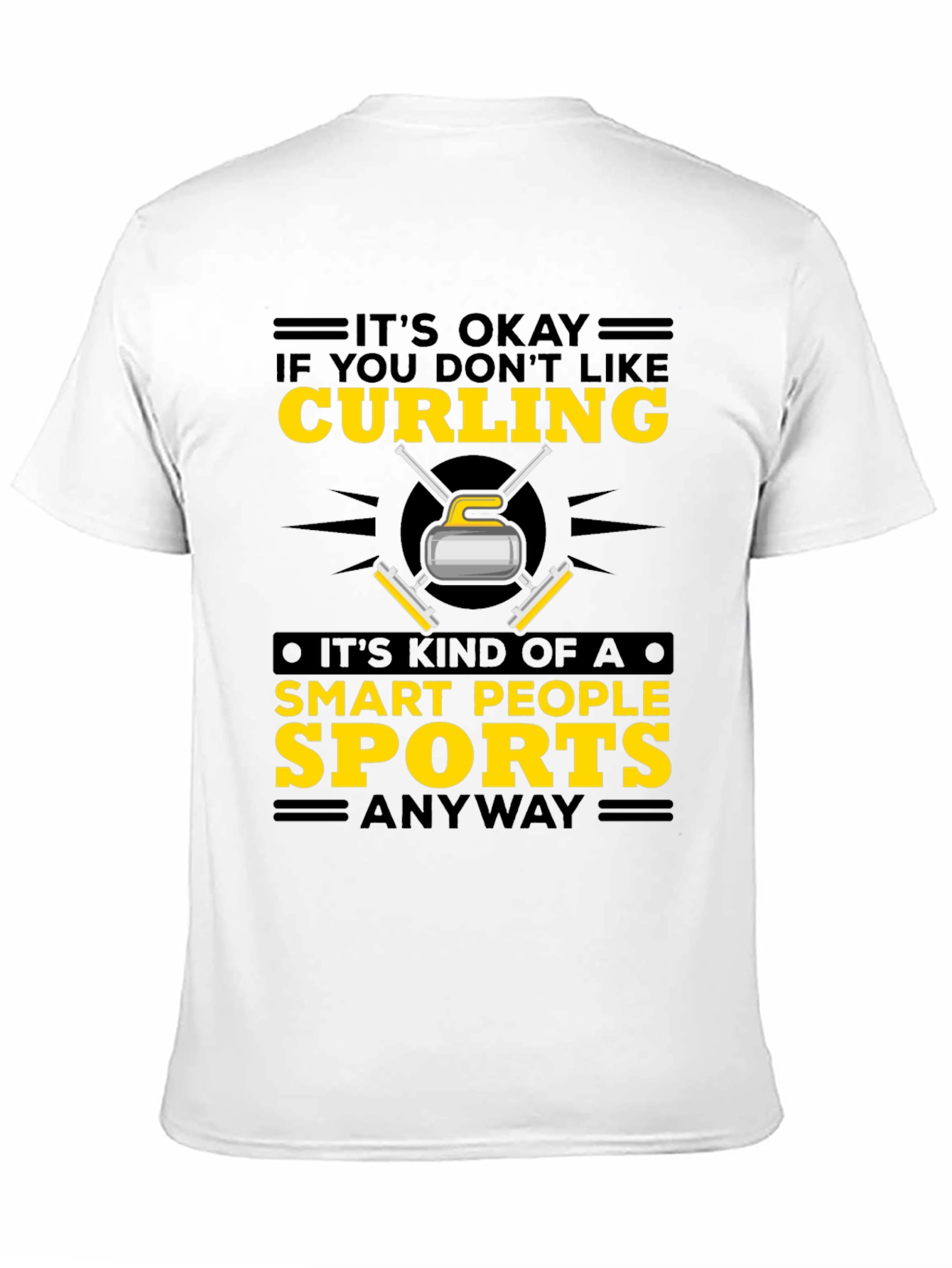 Curling Smart People Sports T-Shirt