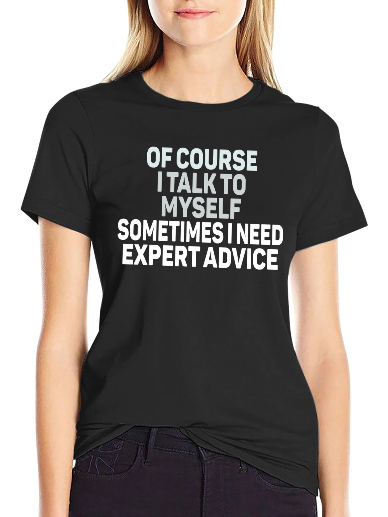Funny Sarcastic Expert Advice Graphic T-Shirt