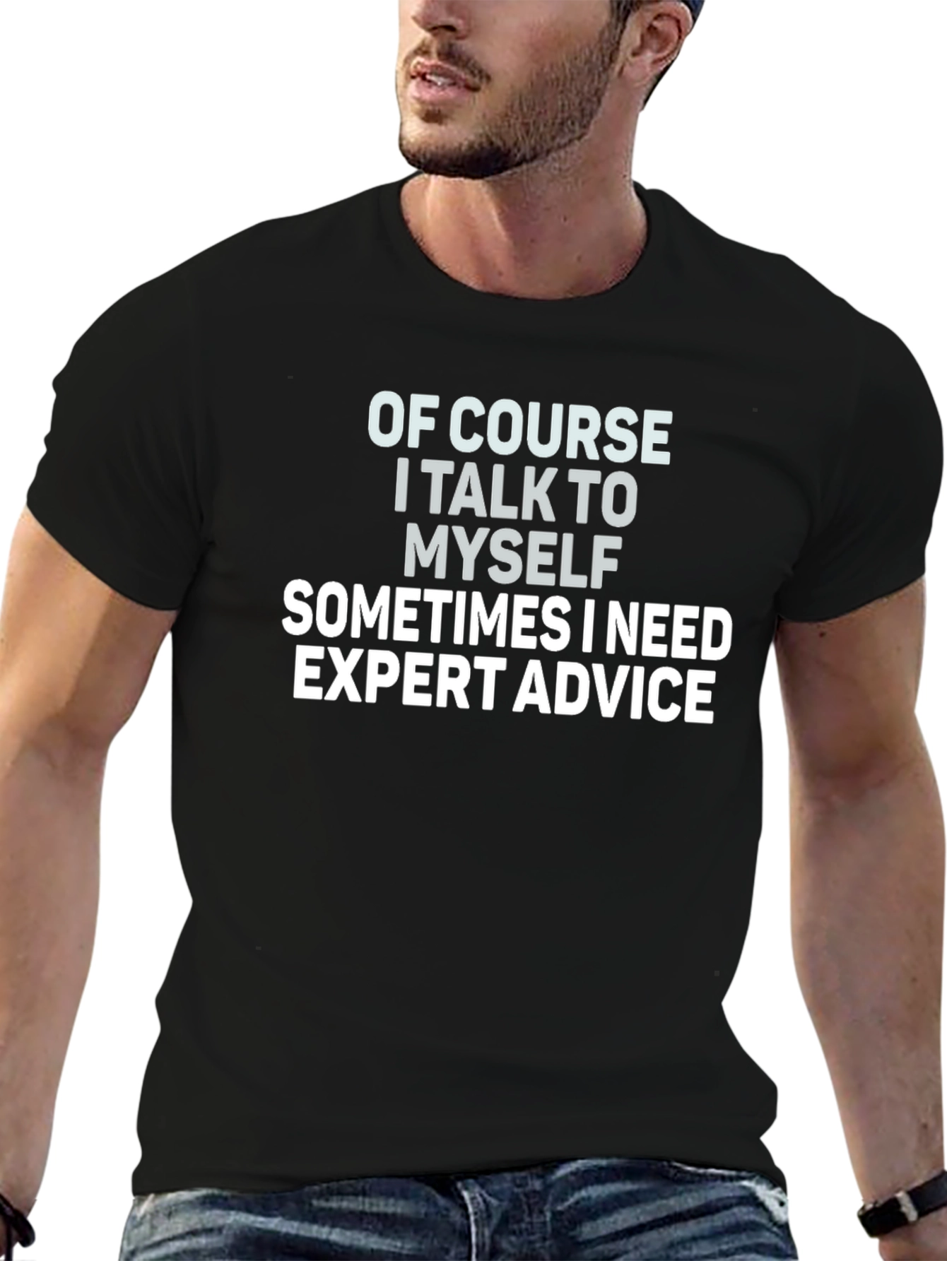 Funny Sarcastic Expert Advice Graphic T-Shirt