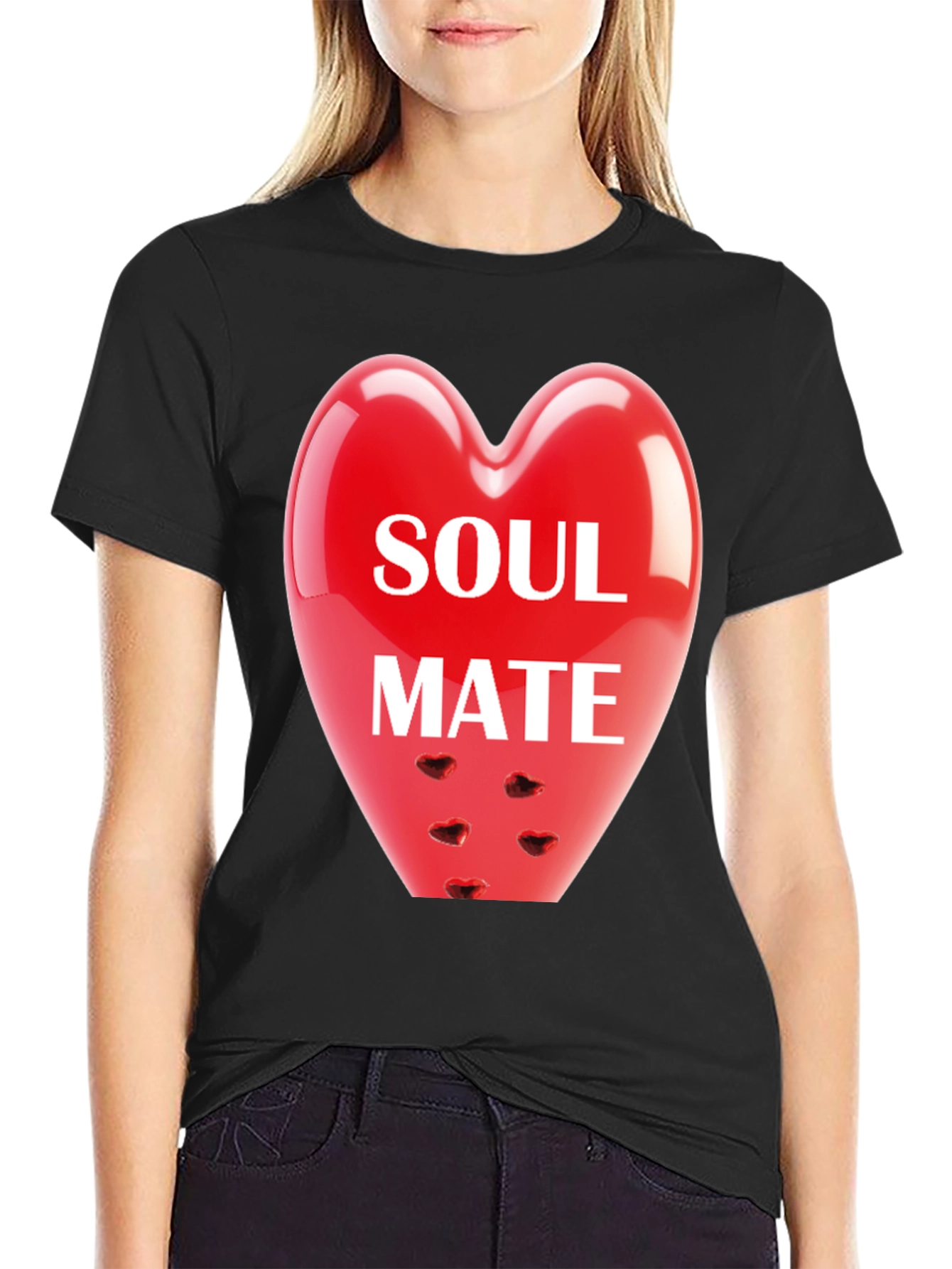 Soul Mate Heart T-Shirt - Romantic Valentines Gift