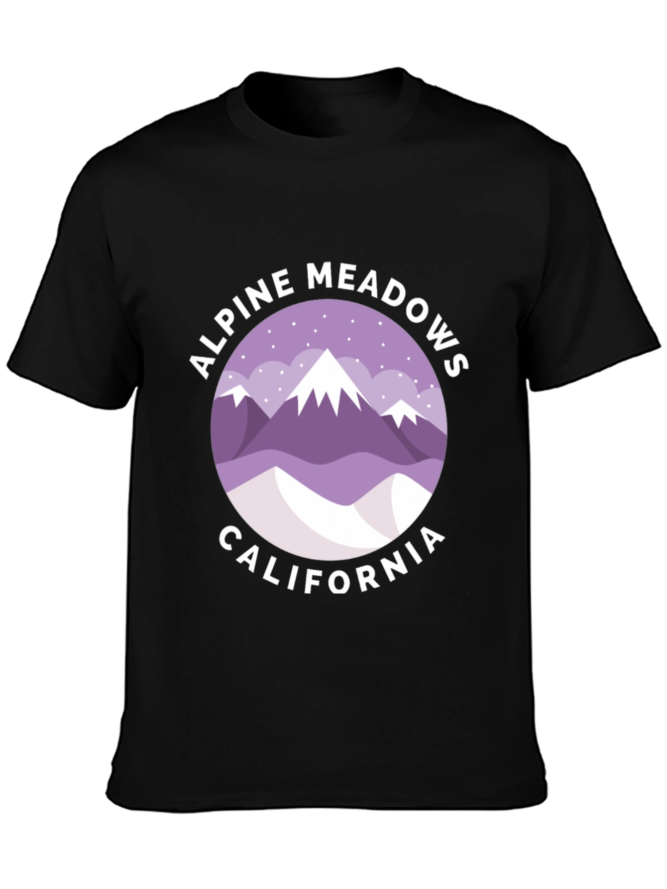 Alpine Meadows California Graphic T-Shirt