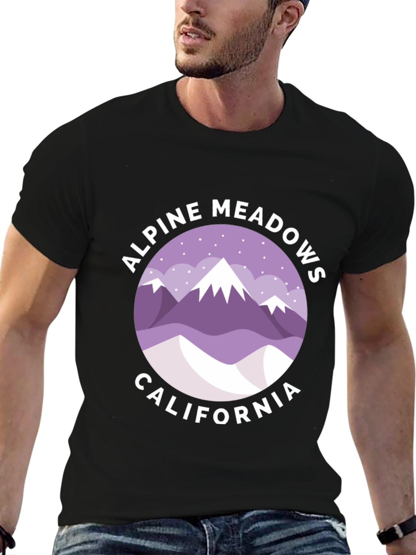 Alpine Meadows California Graphic T-Shirt