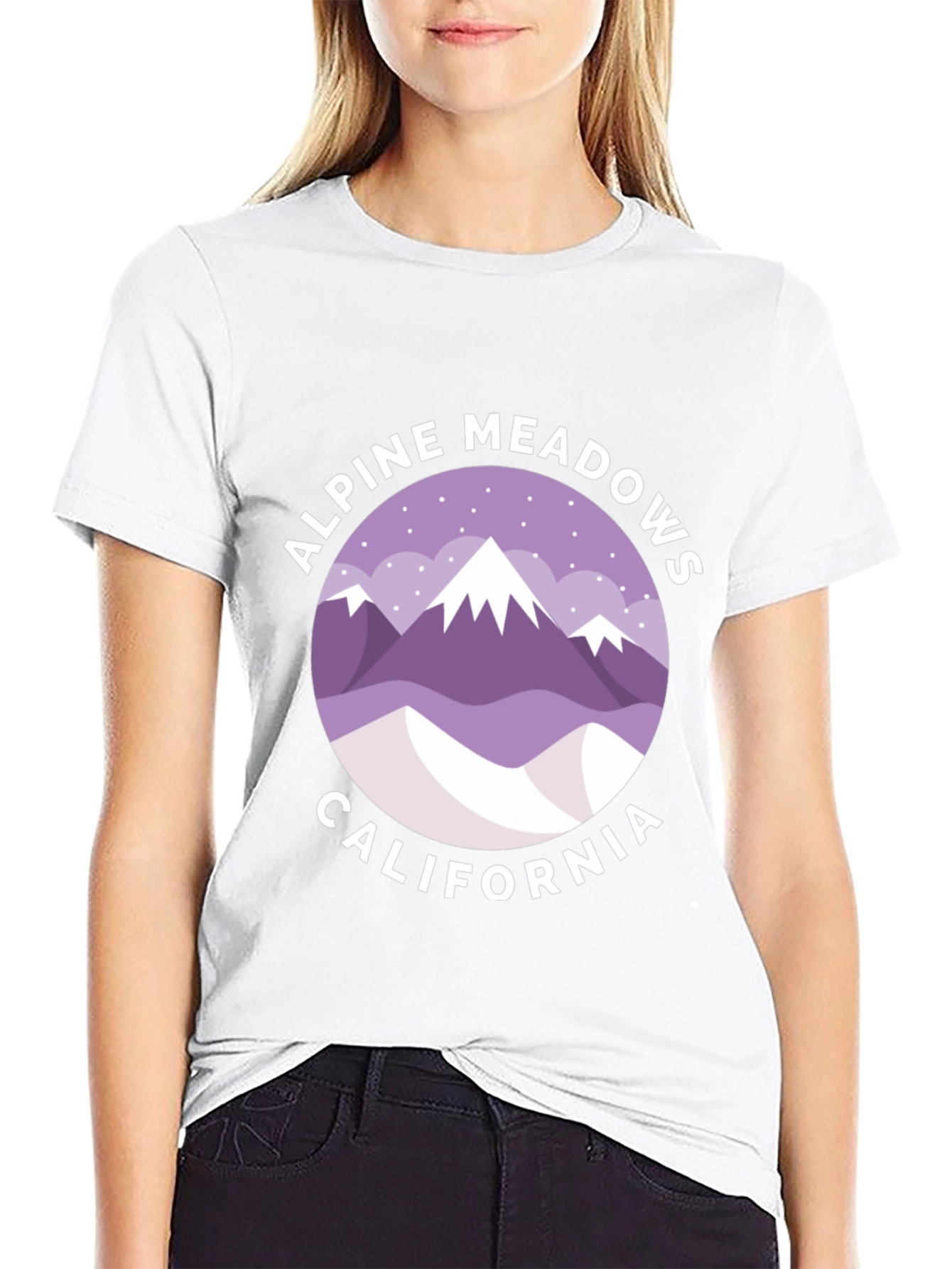 Alpine Meadows California Graphic T-Shirt